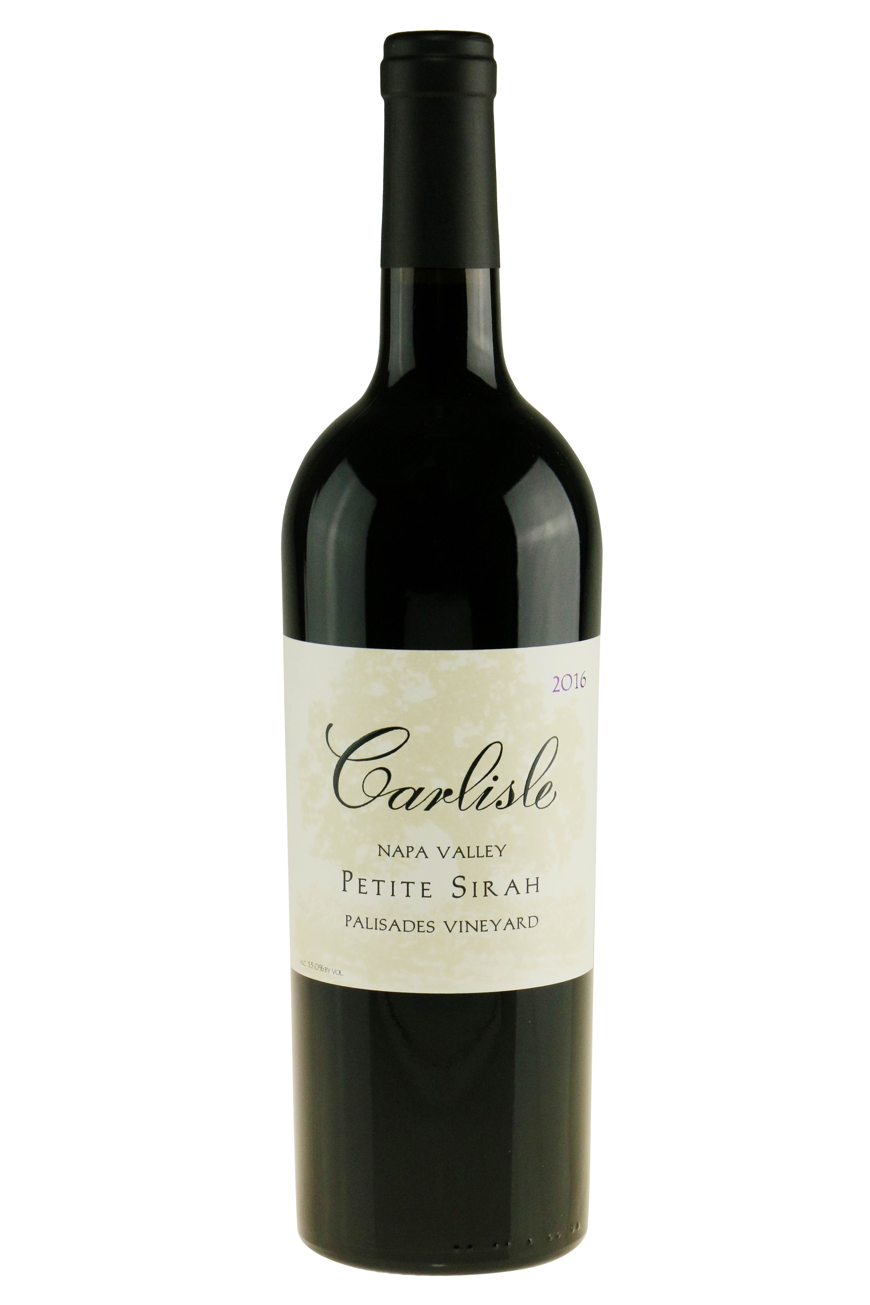 Carlisle Petite Sirah Palisades Vineyard solgt