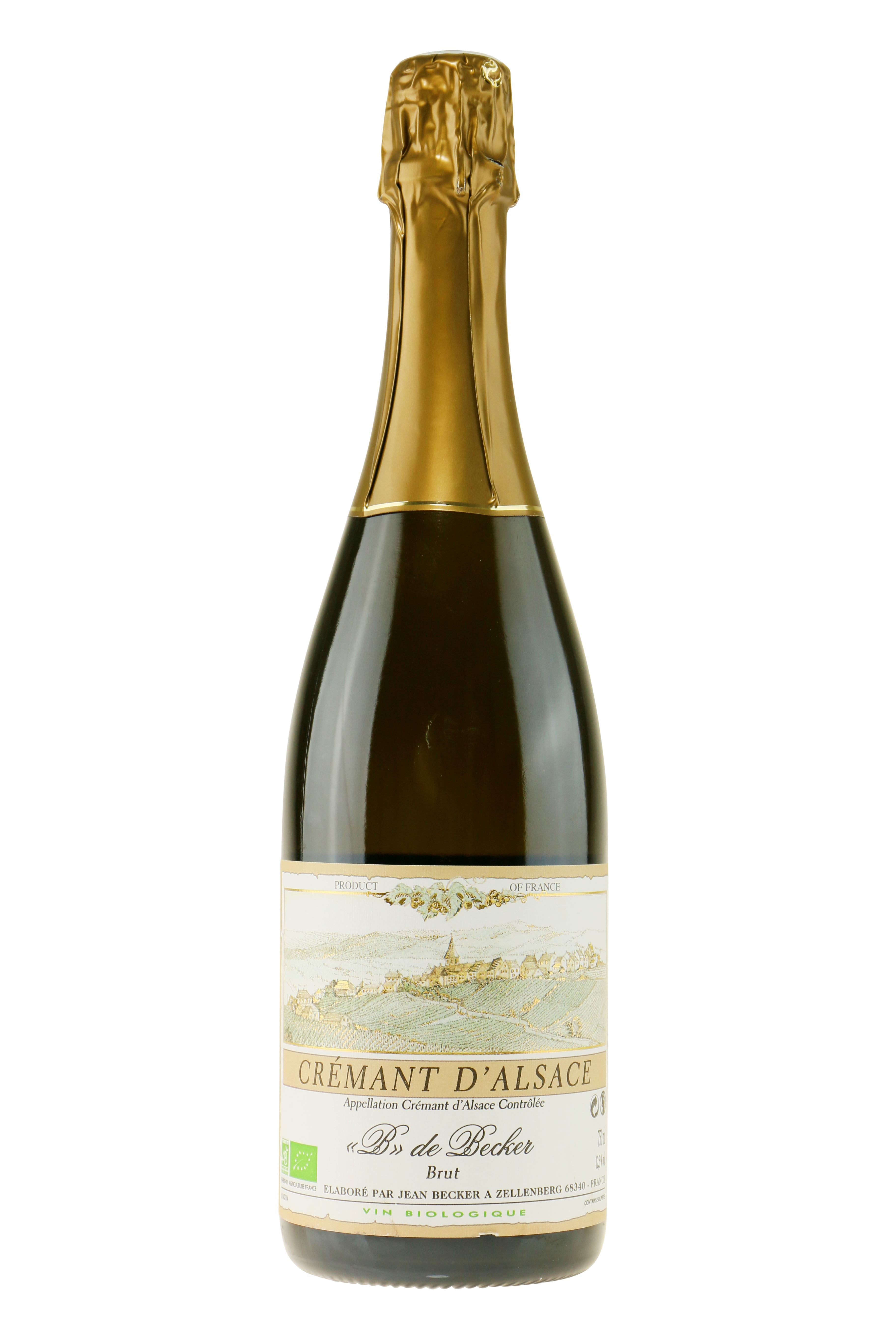 Becker Cremant d'Alsace B de Becker Extra Brut ØKO