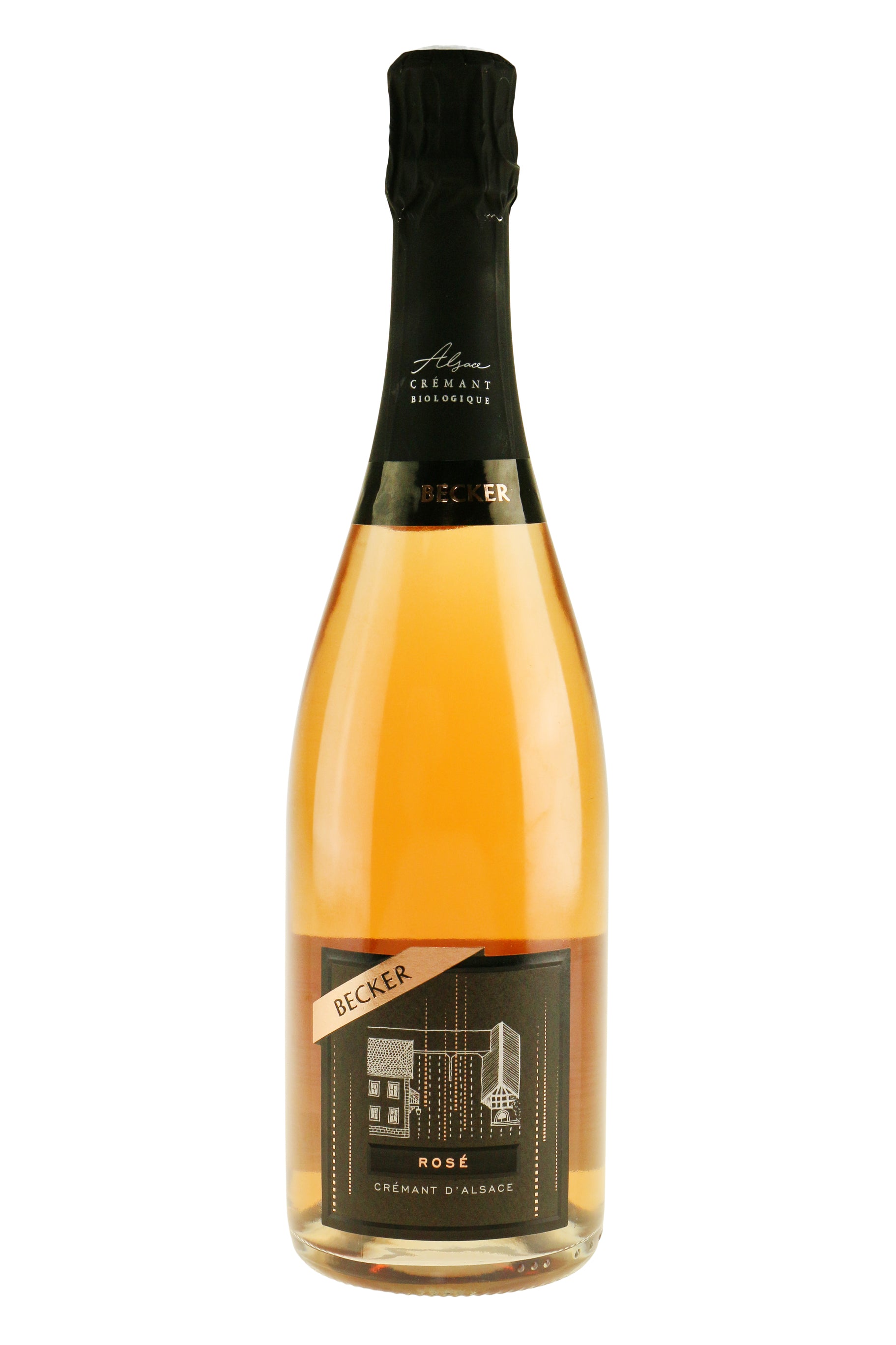 Becker Cremant d Alsace Rose ØKO