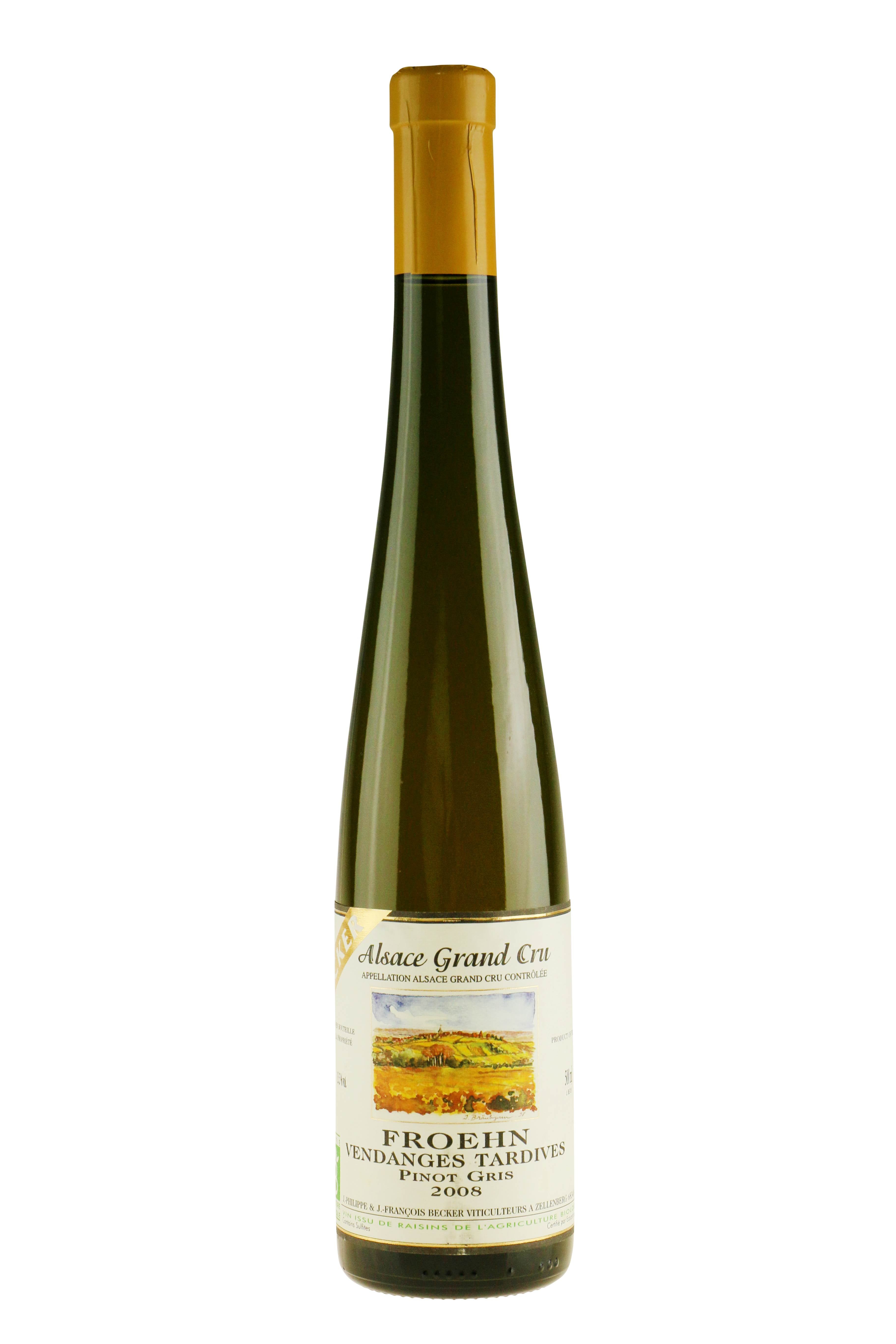 Becker Pinot Gris Vendanges Tradives GC Froehn