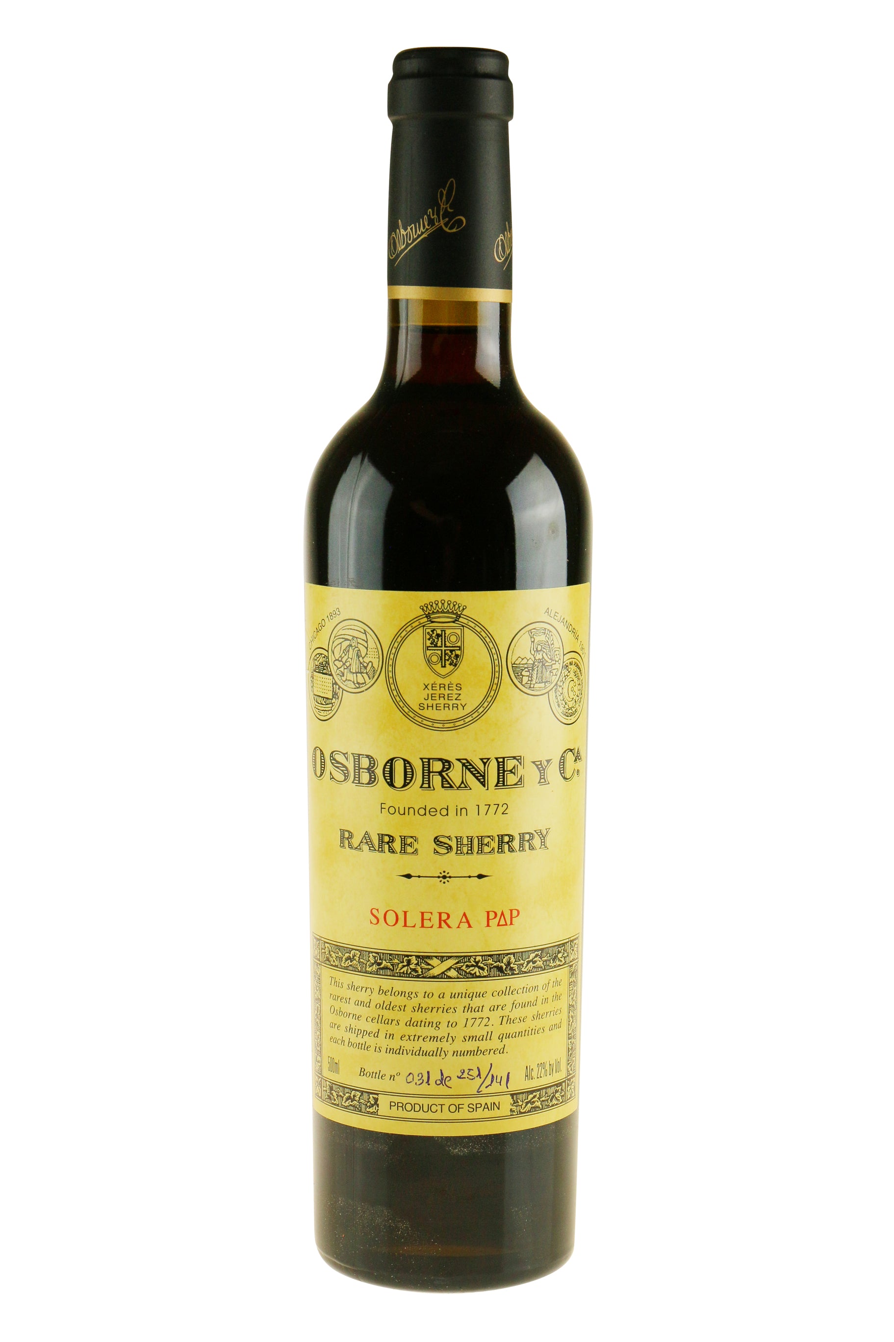 Osborne Rare Sherry PAP