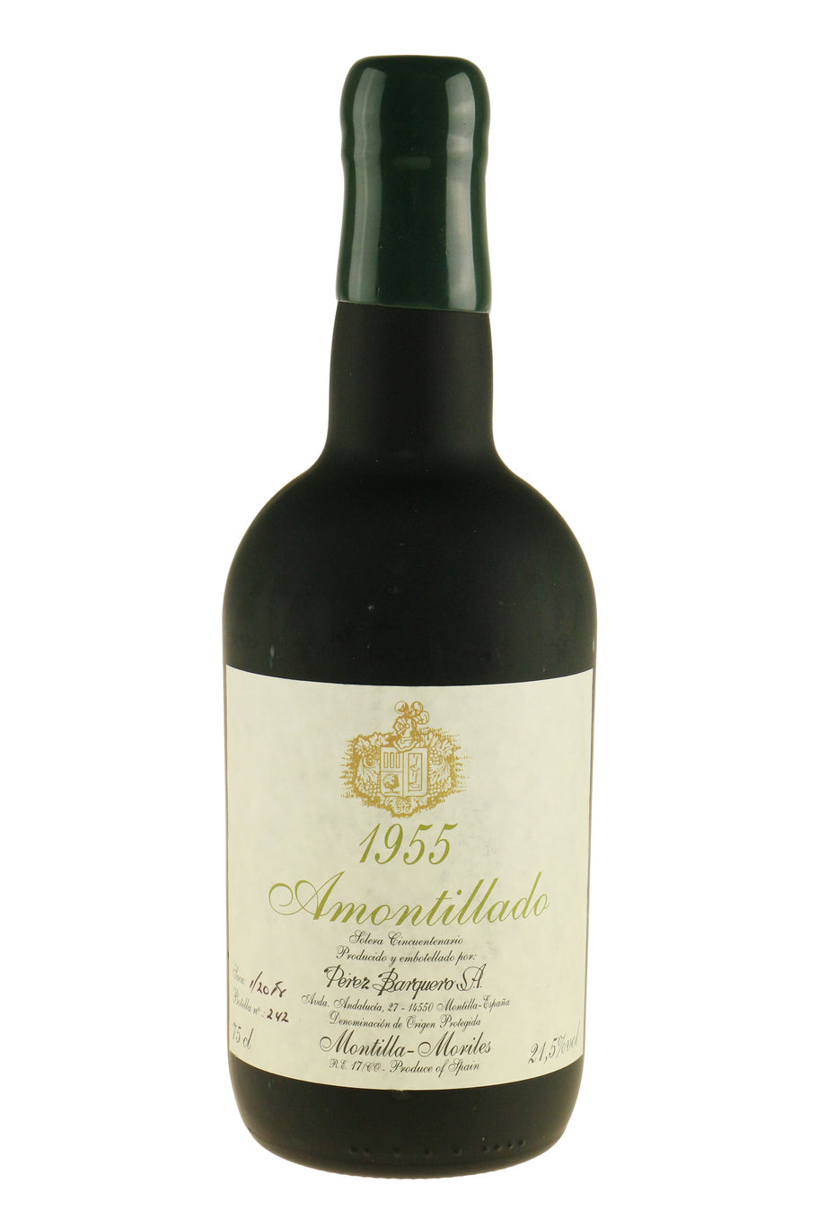 Barquero Amontillado Soleras 1955