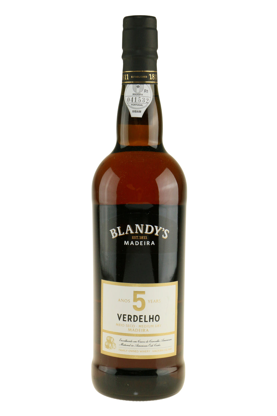 Blandy's 5 years Verdelho Madeira