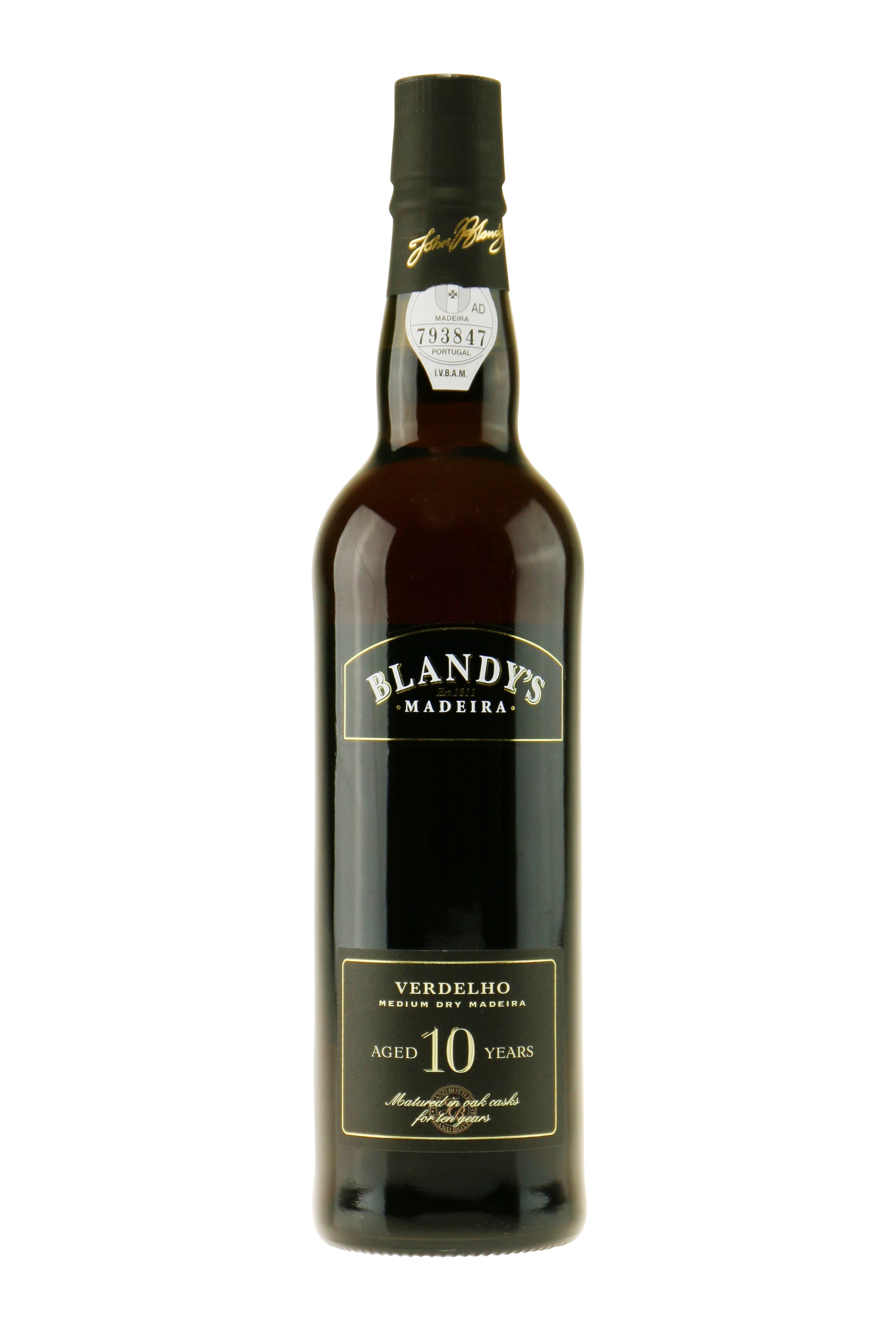 Blandy's 10 years Verdelho Madeira