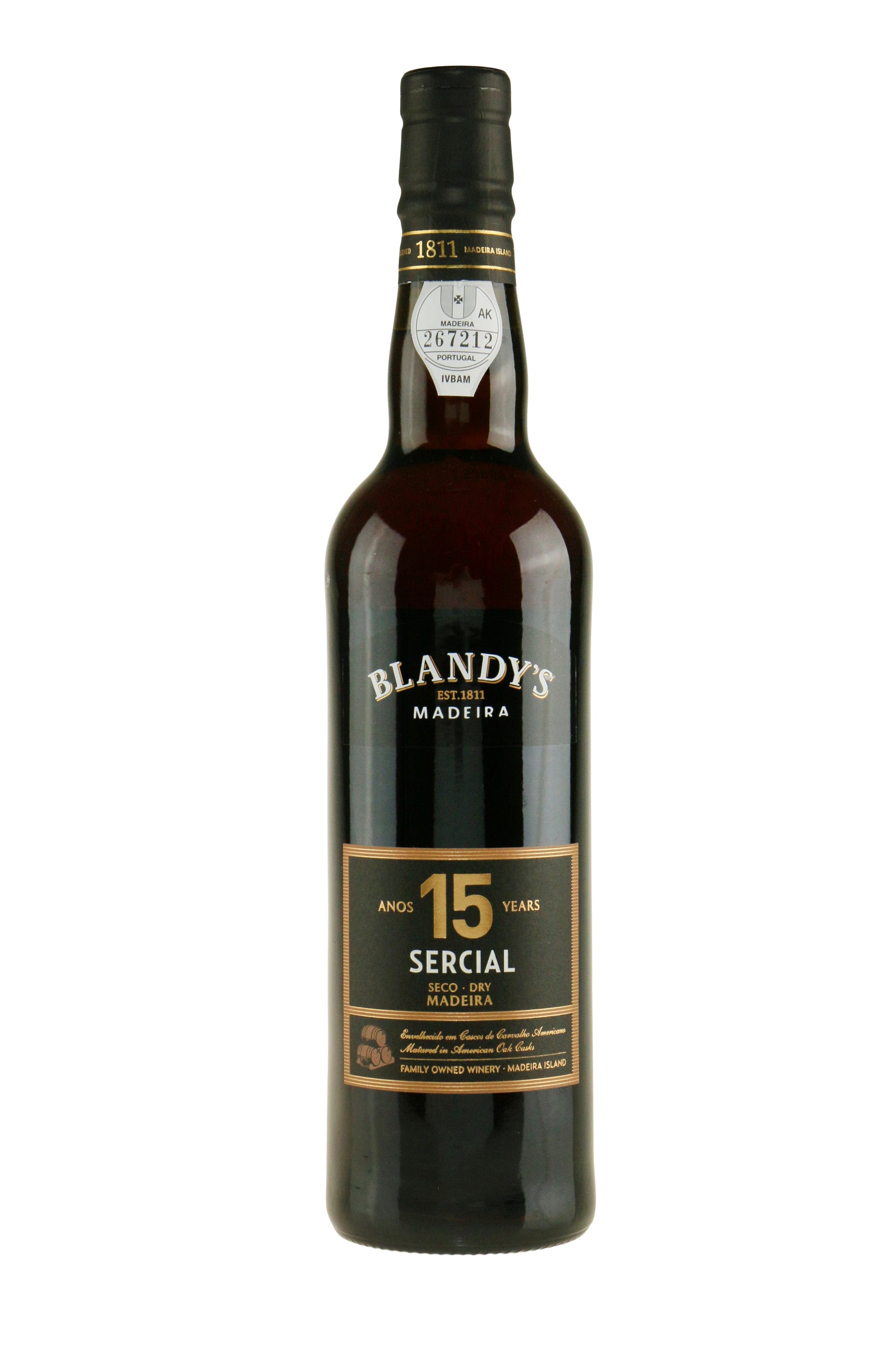 Blandy's 15 years Sercial Madeira