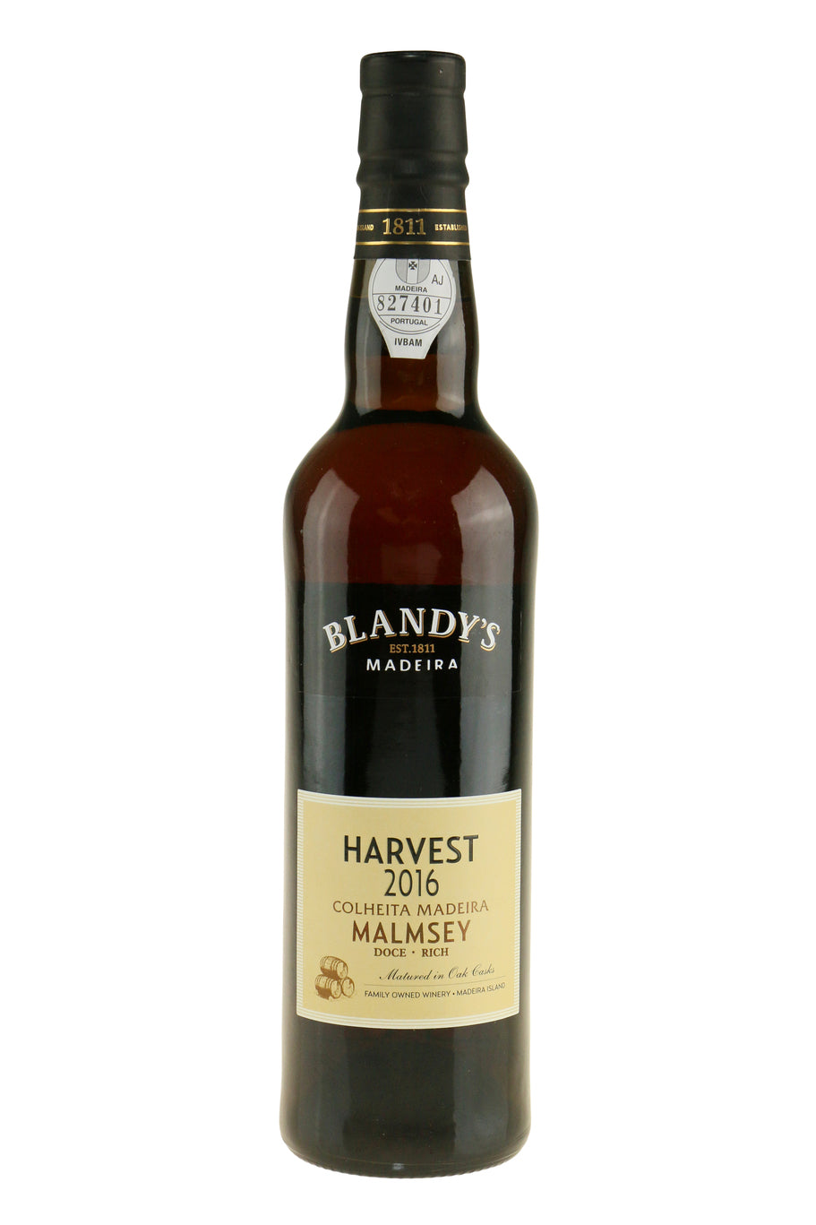 Blandy's Harvest Malmsey 2016 Bottled 2022