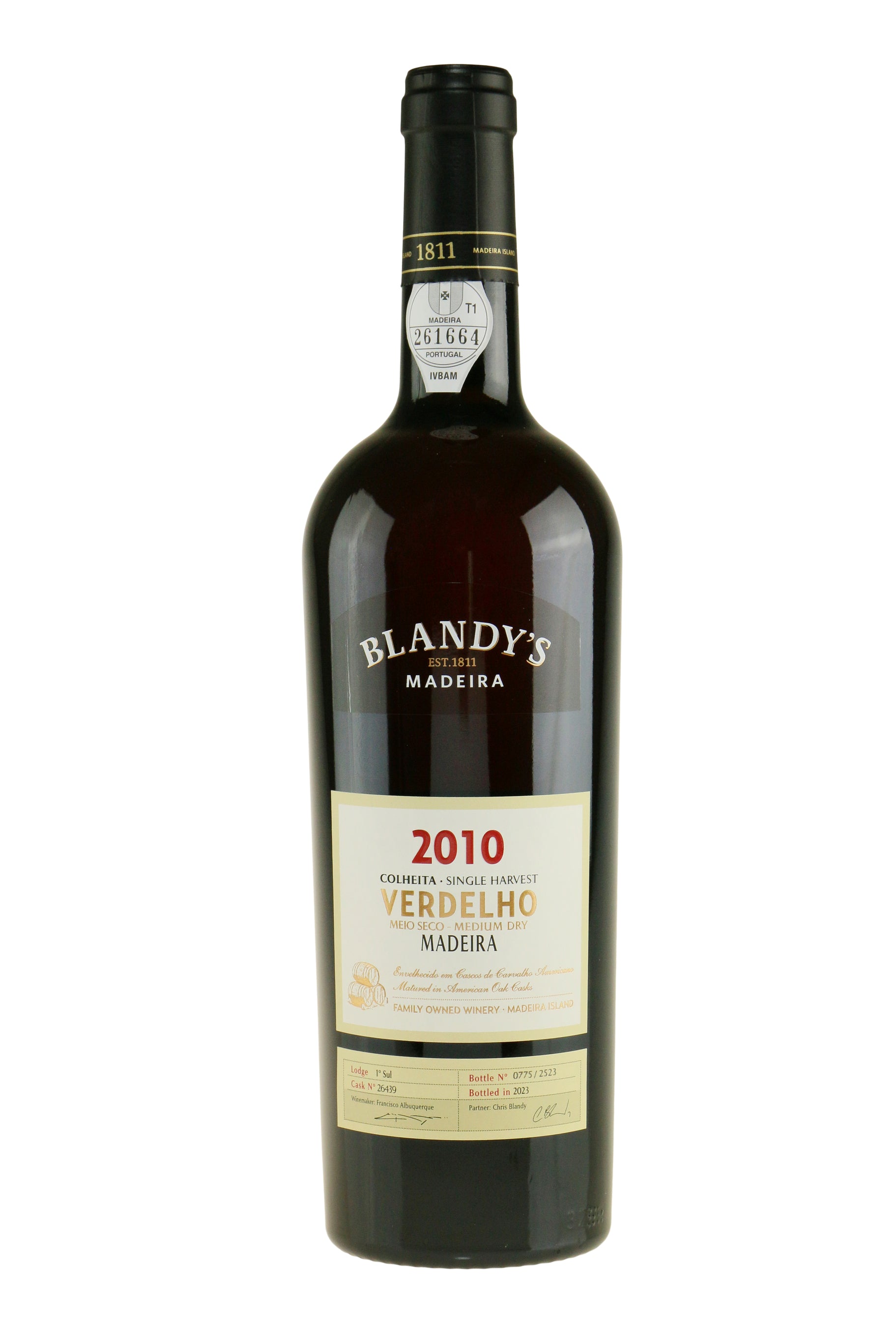 Blandy's Colheita Verdelho 2010 Bottled 2023