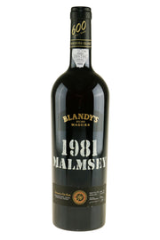 Blandy's Vintage Malmsey 1981 Bottled 2019