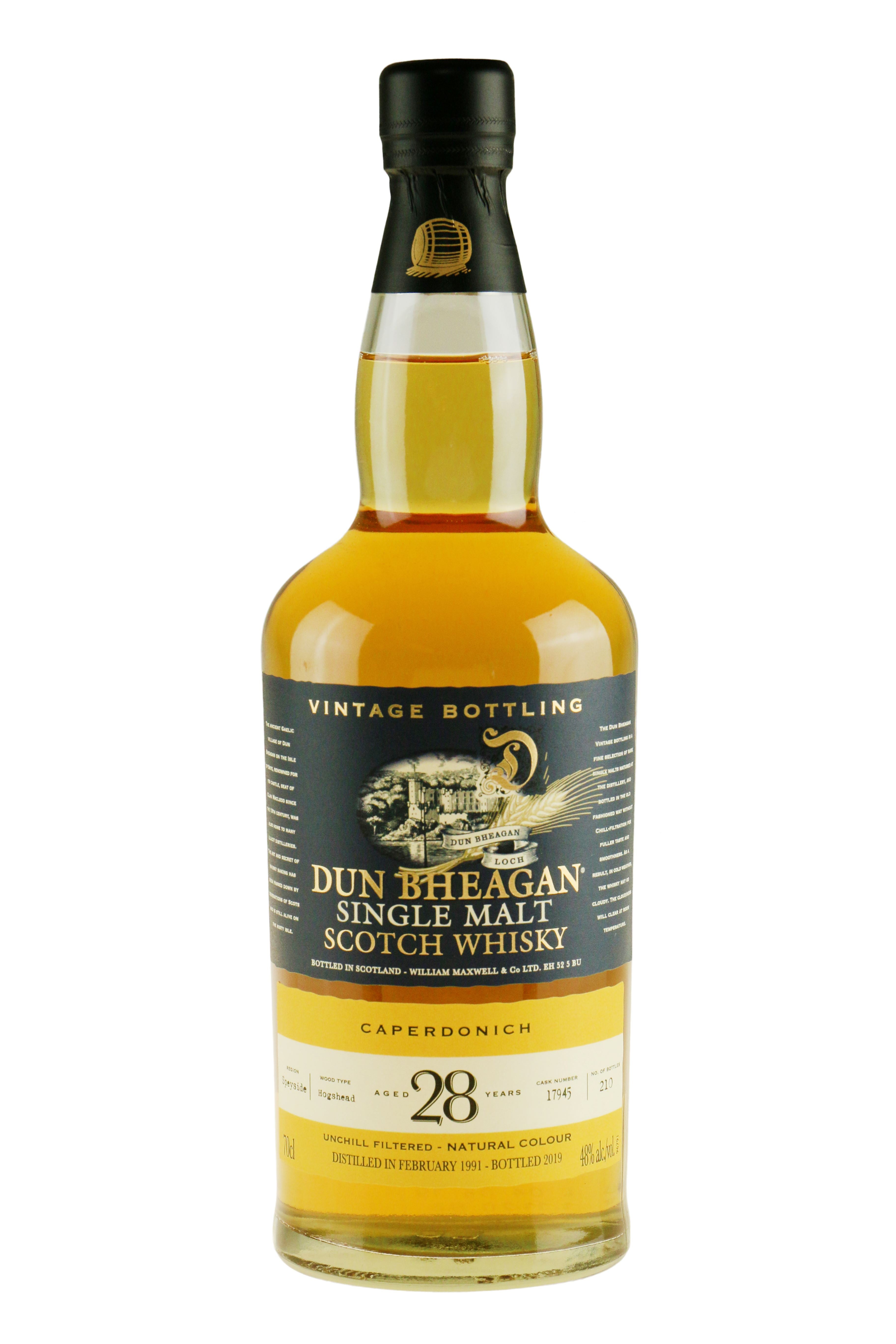 Caperdonich 28 years Dun Bheagan