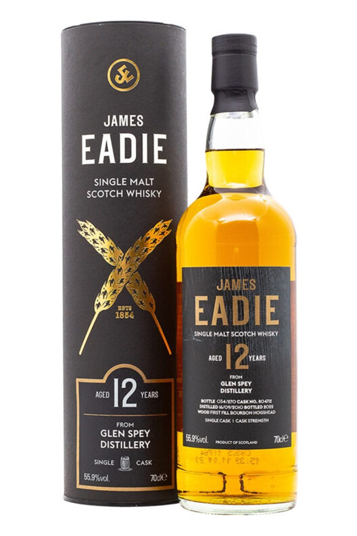 Glen Spey James Eadie 12 Years 2022 Cask #804712
