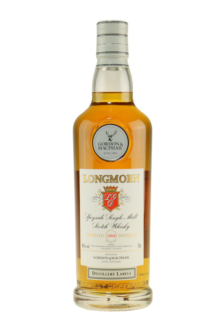 Longmorn Distillery Label Vintage 2008 Btld 2023