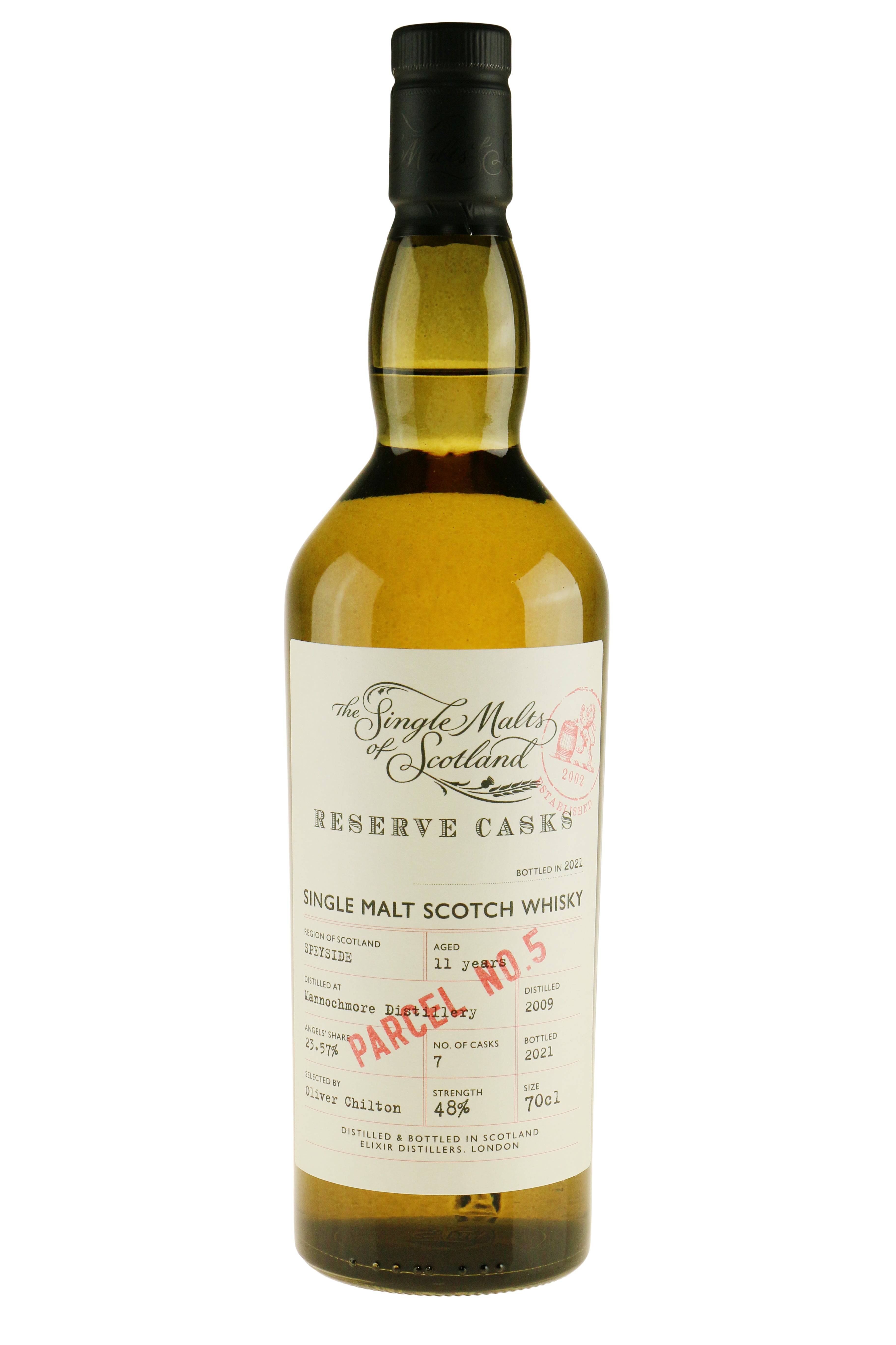 Mannochmore SMS Reserve Cask Parcel 5