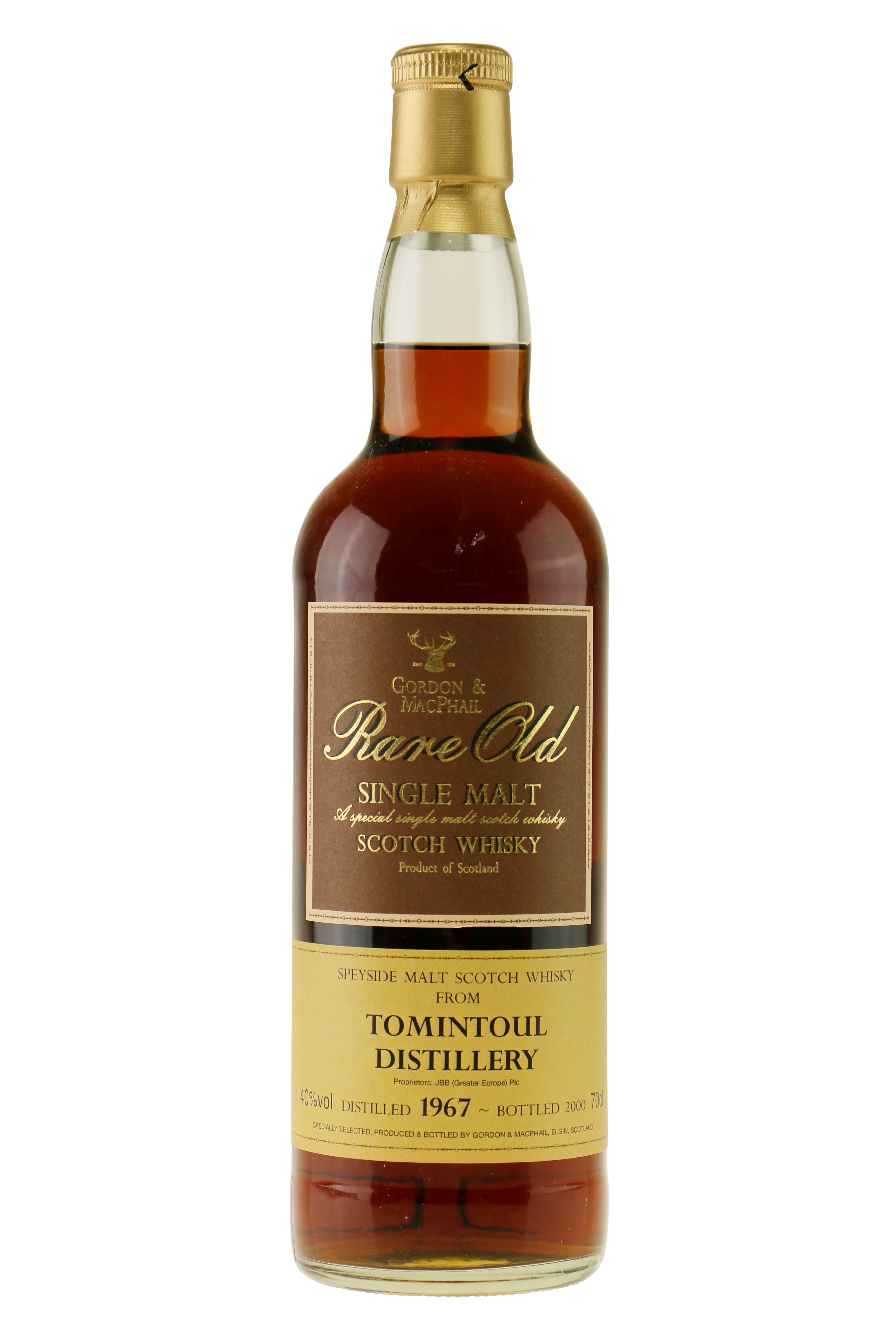 Tomintoul Rare Old 1967