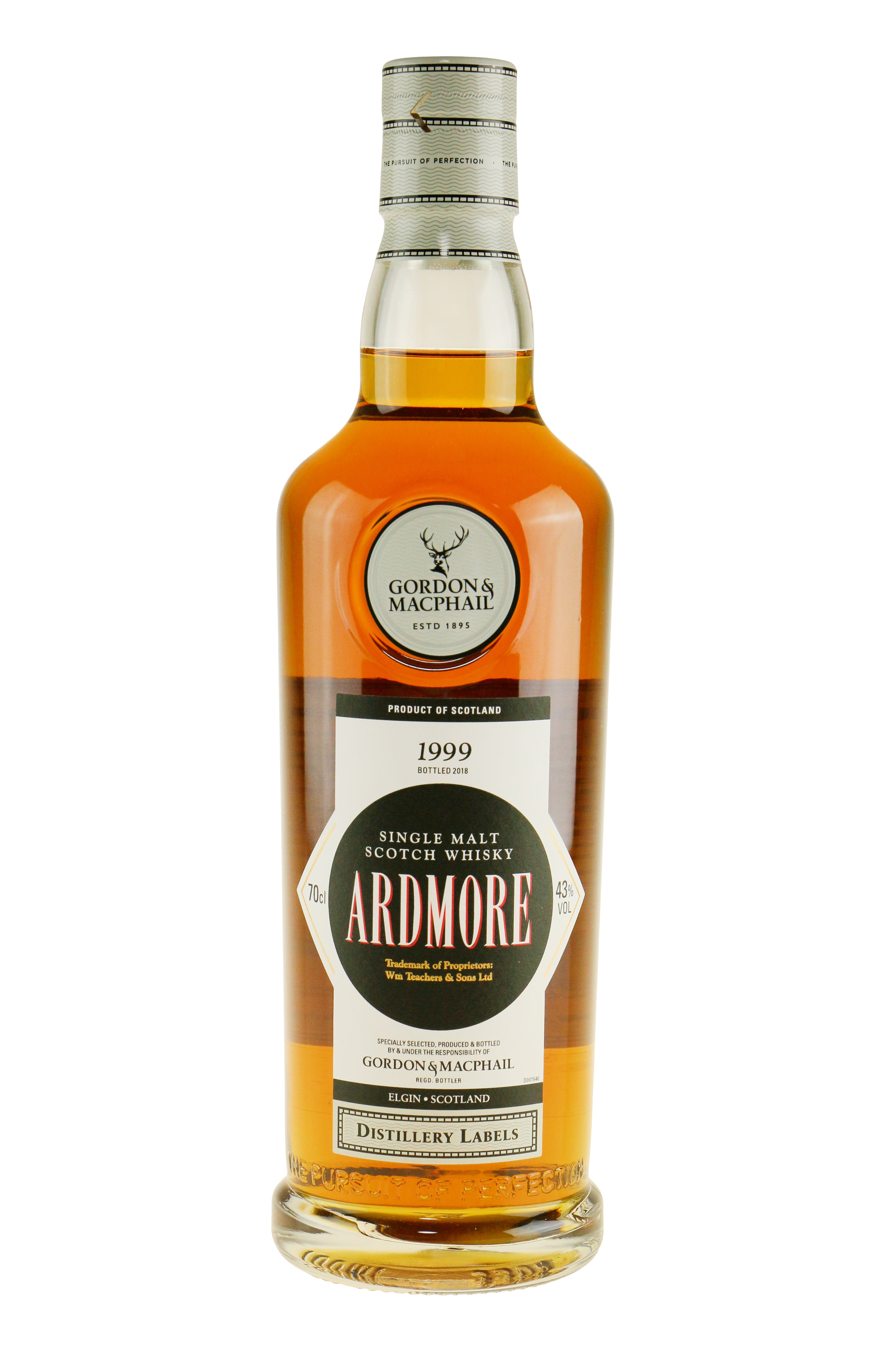 Ardmore Distillery Labels 2018