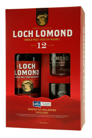Loch Lomond 12 Years Old Gift Box m. 2 tumblerglas