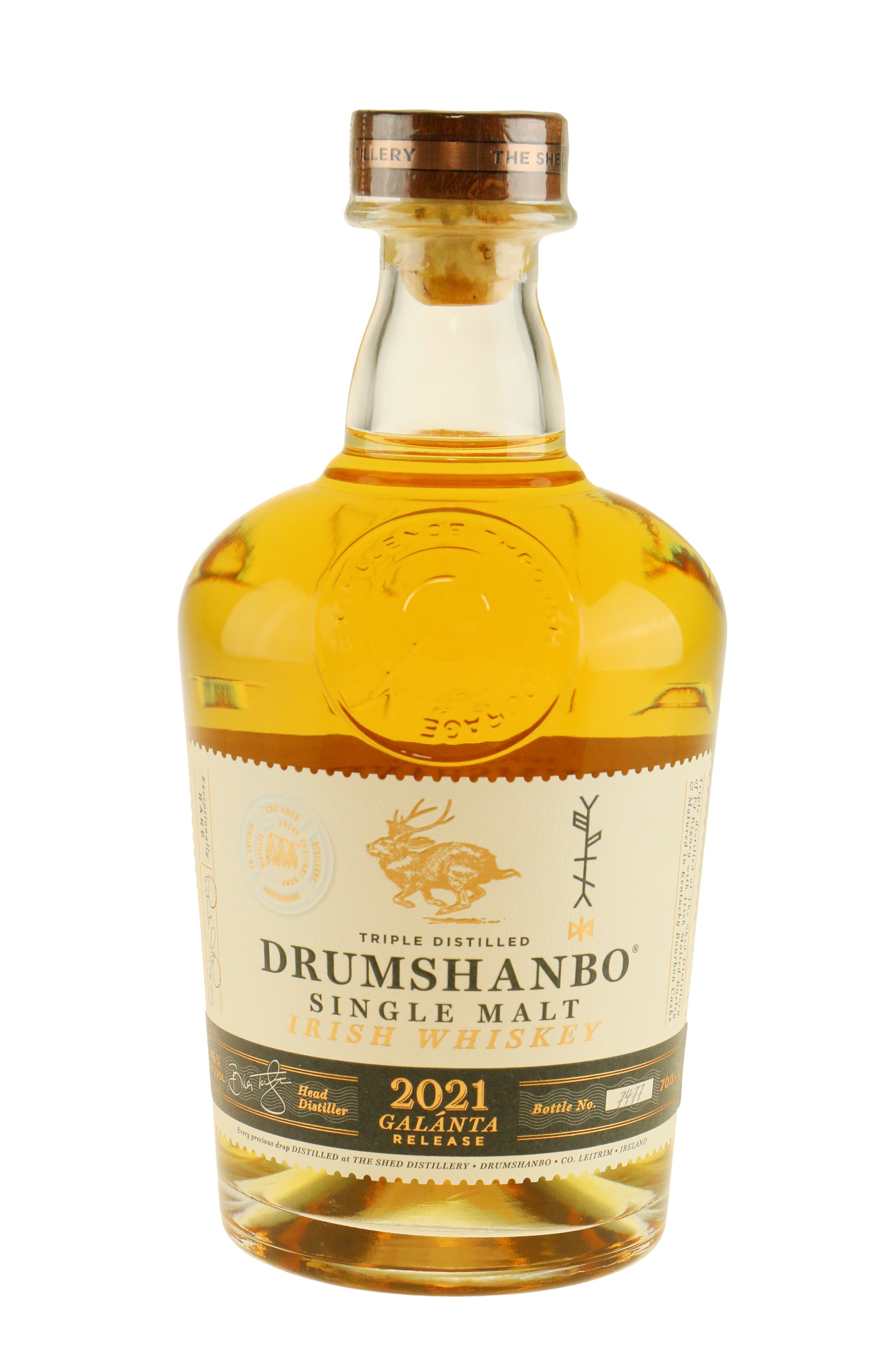 Drumshanbo Single Malt Irish Whiskey Galanta 2021