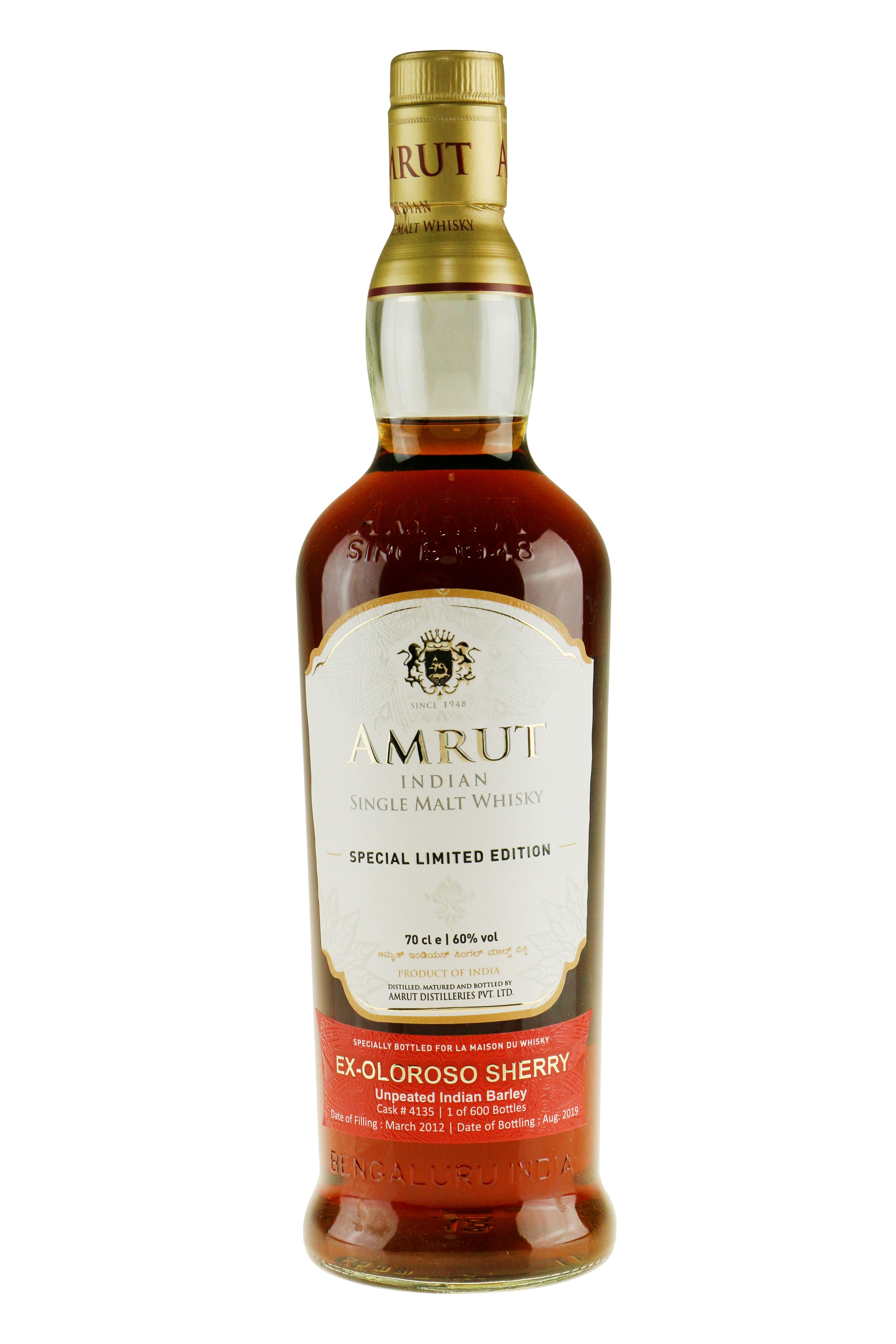 Amrut Oloroso Sherry Single Cask "Little Big Book"