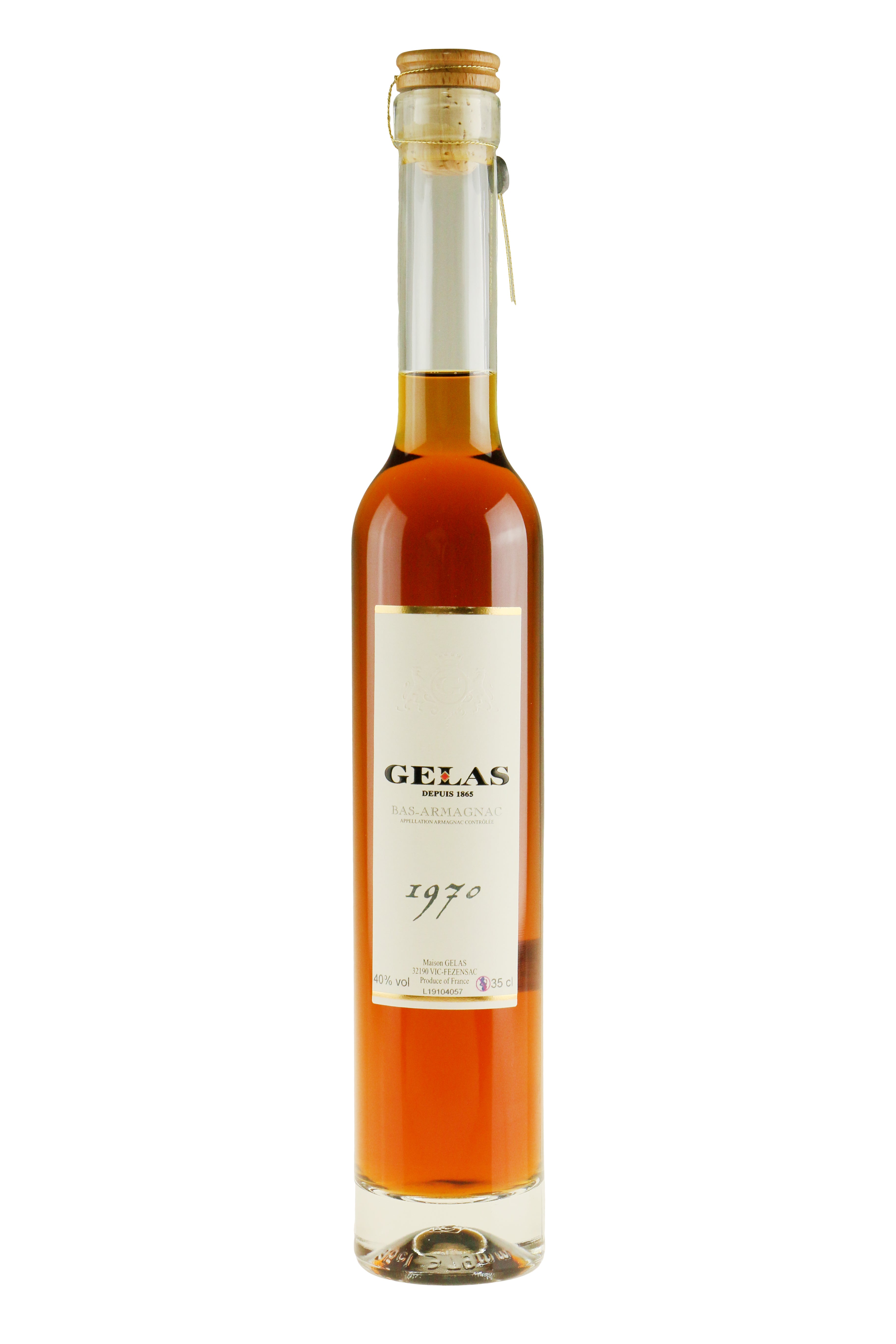 Gelas Armagnac 1970