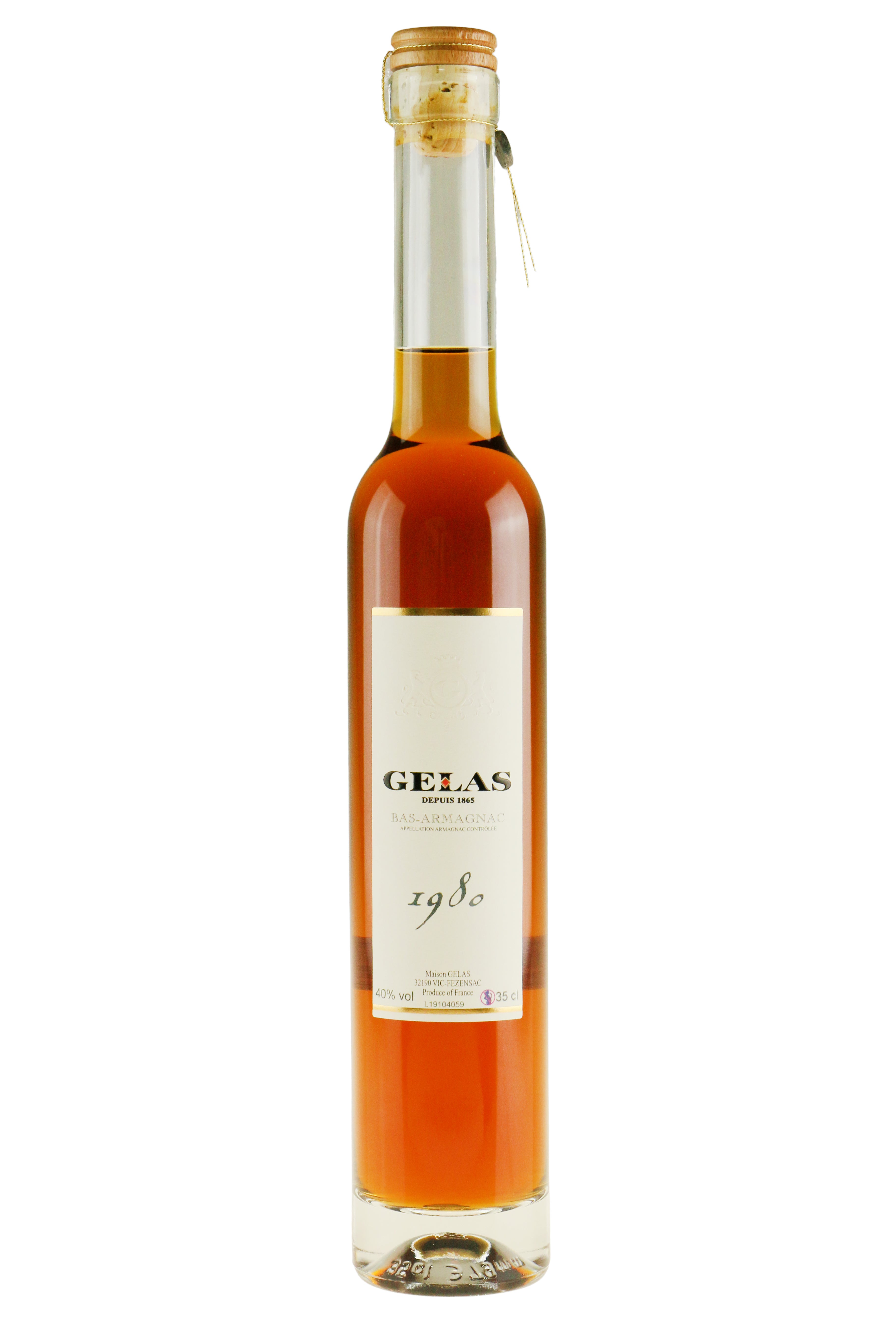 Gelas Armagnac 1980