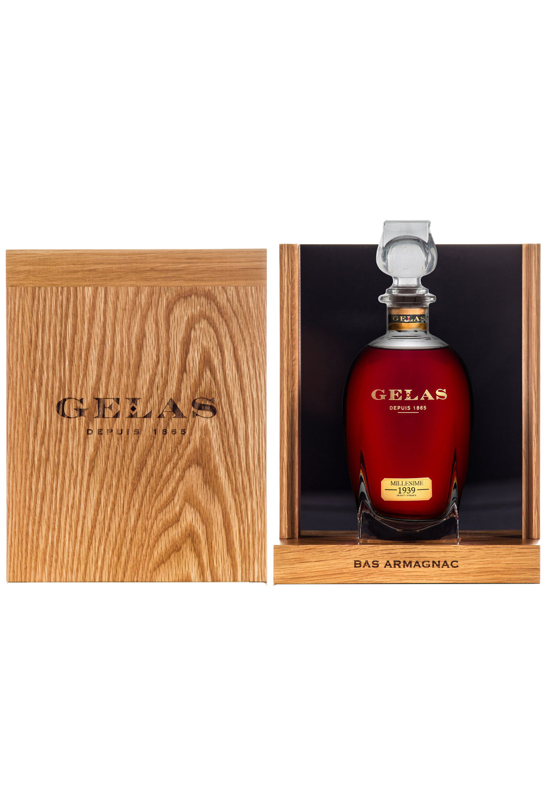 Gelas Armagnac 1939 i Karaffel