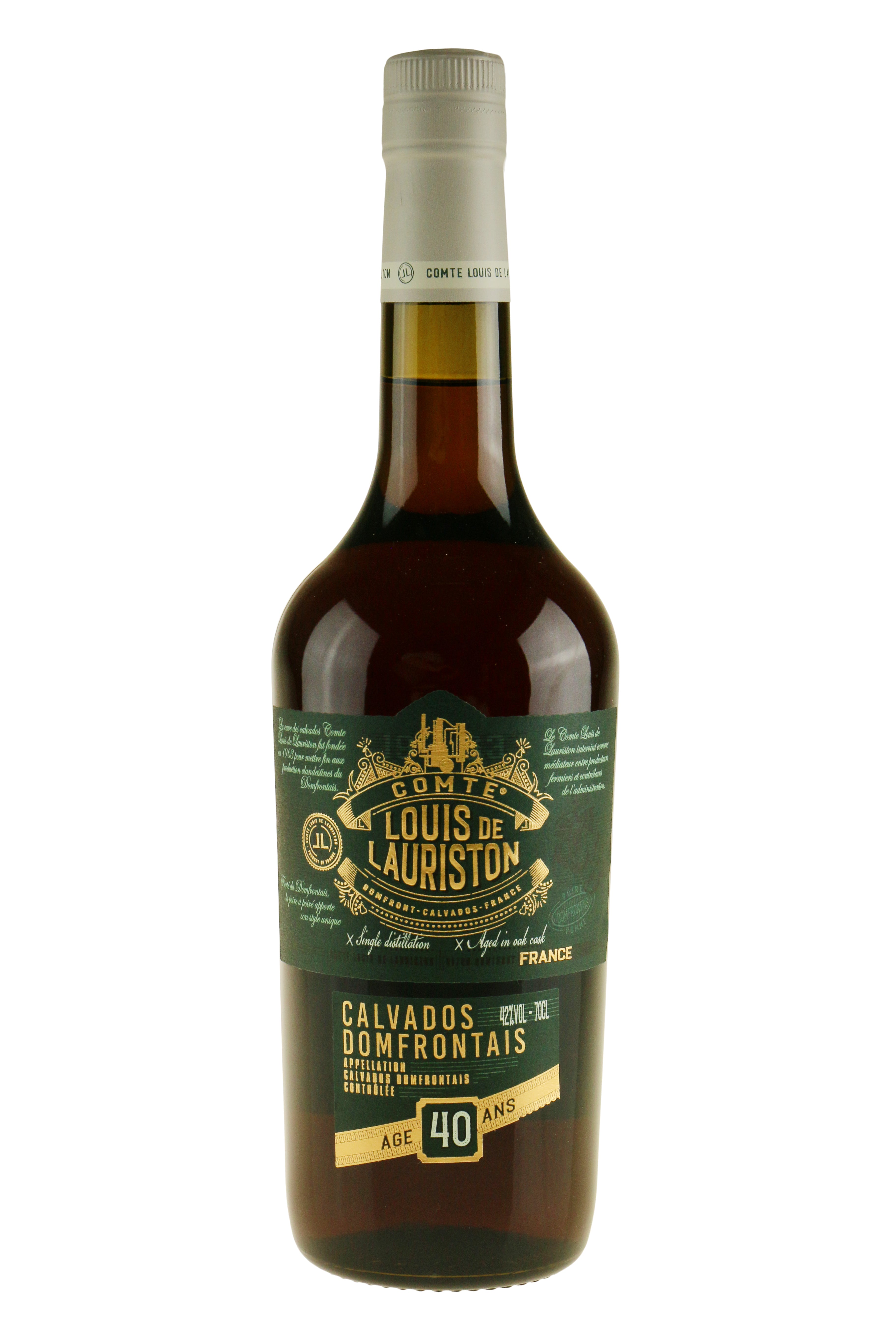 Comte Louis de Lauriston Calvados 40 ans
