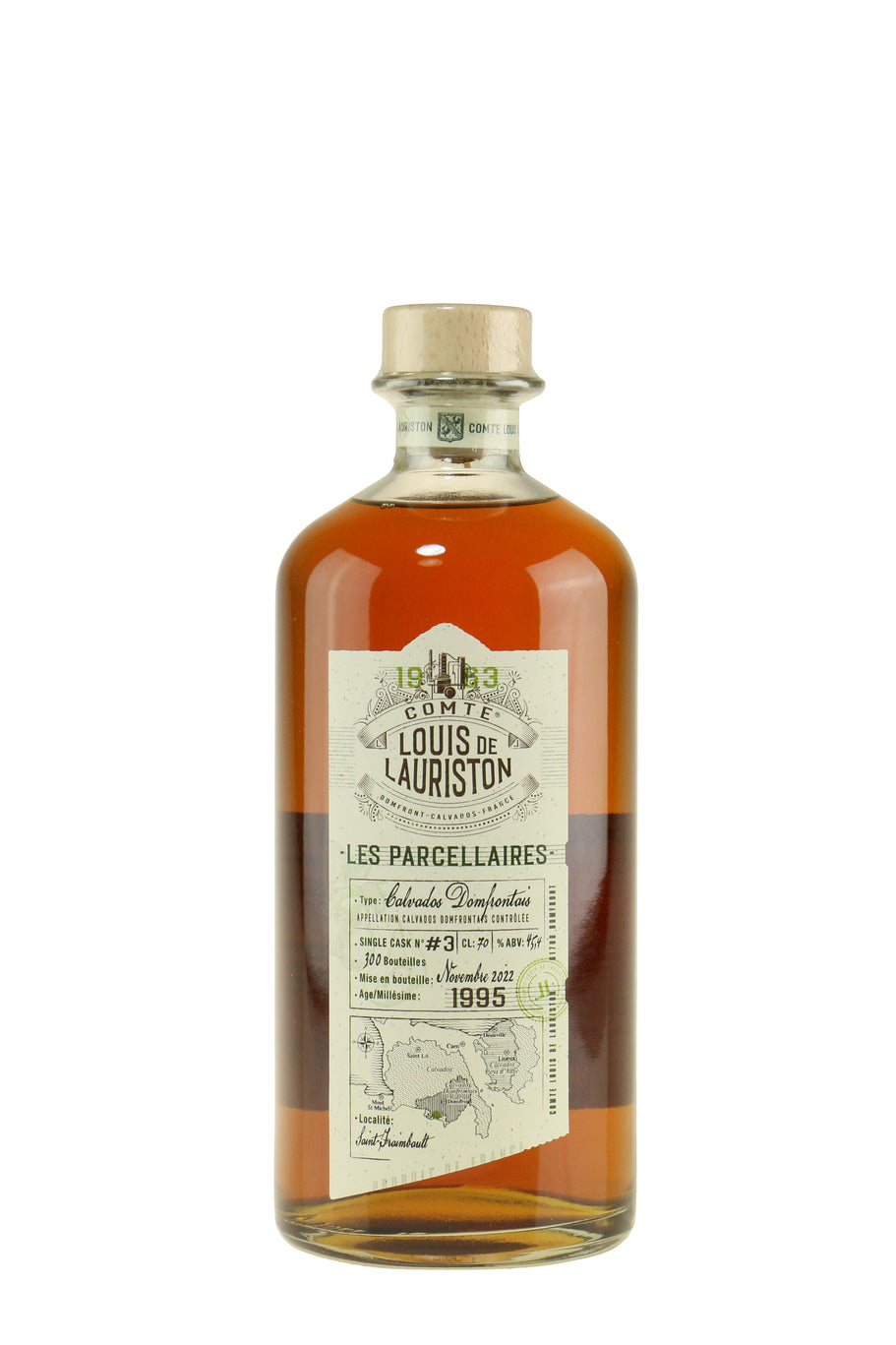 Comte Louis de Lauriston Calvados 1995 Single Cask