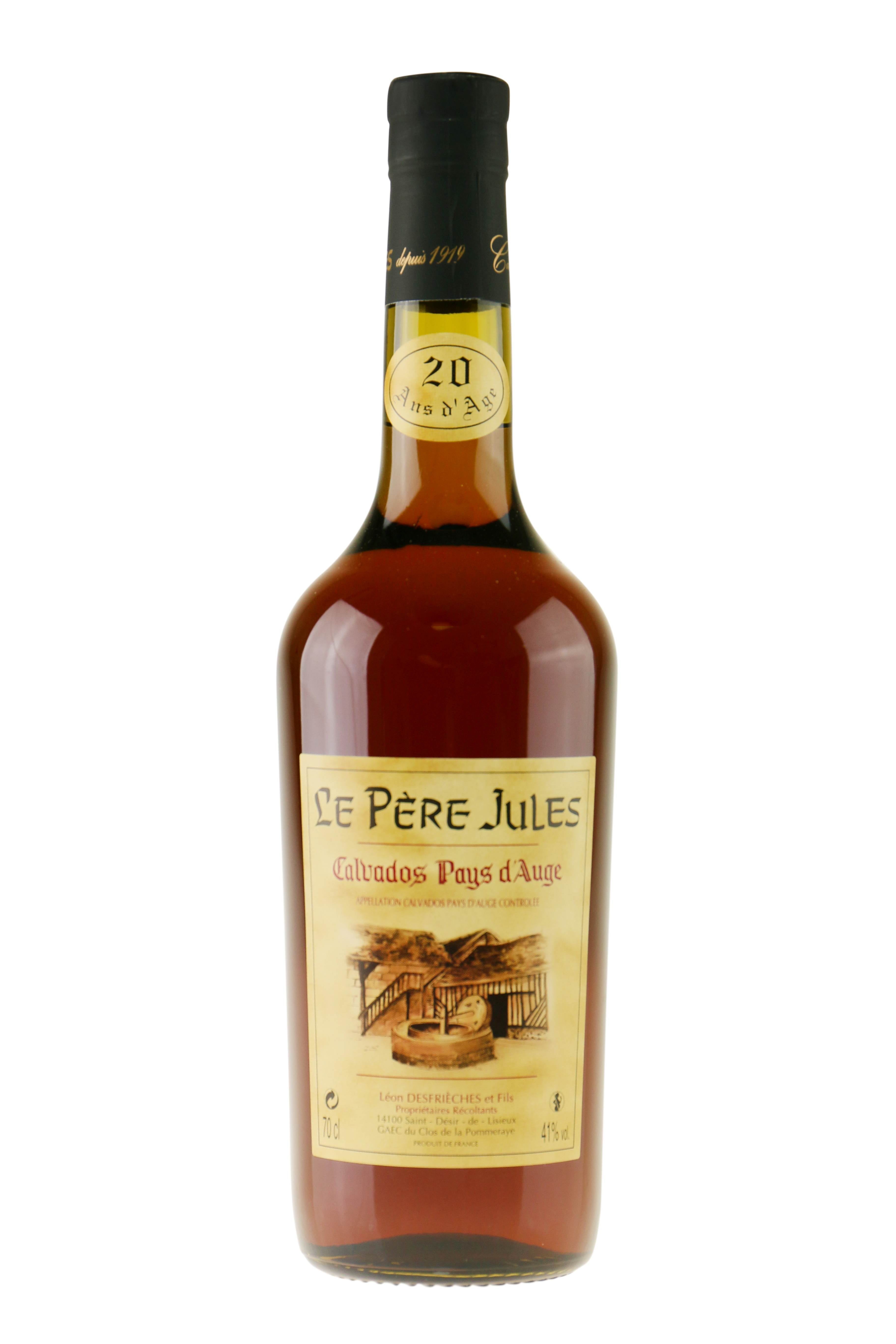 Calvados Pere Jules 20 ans Pays d auge