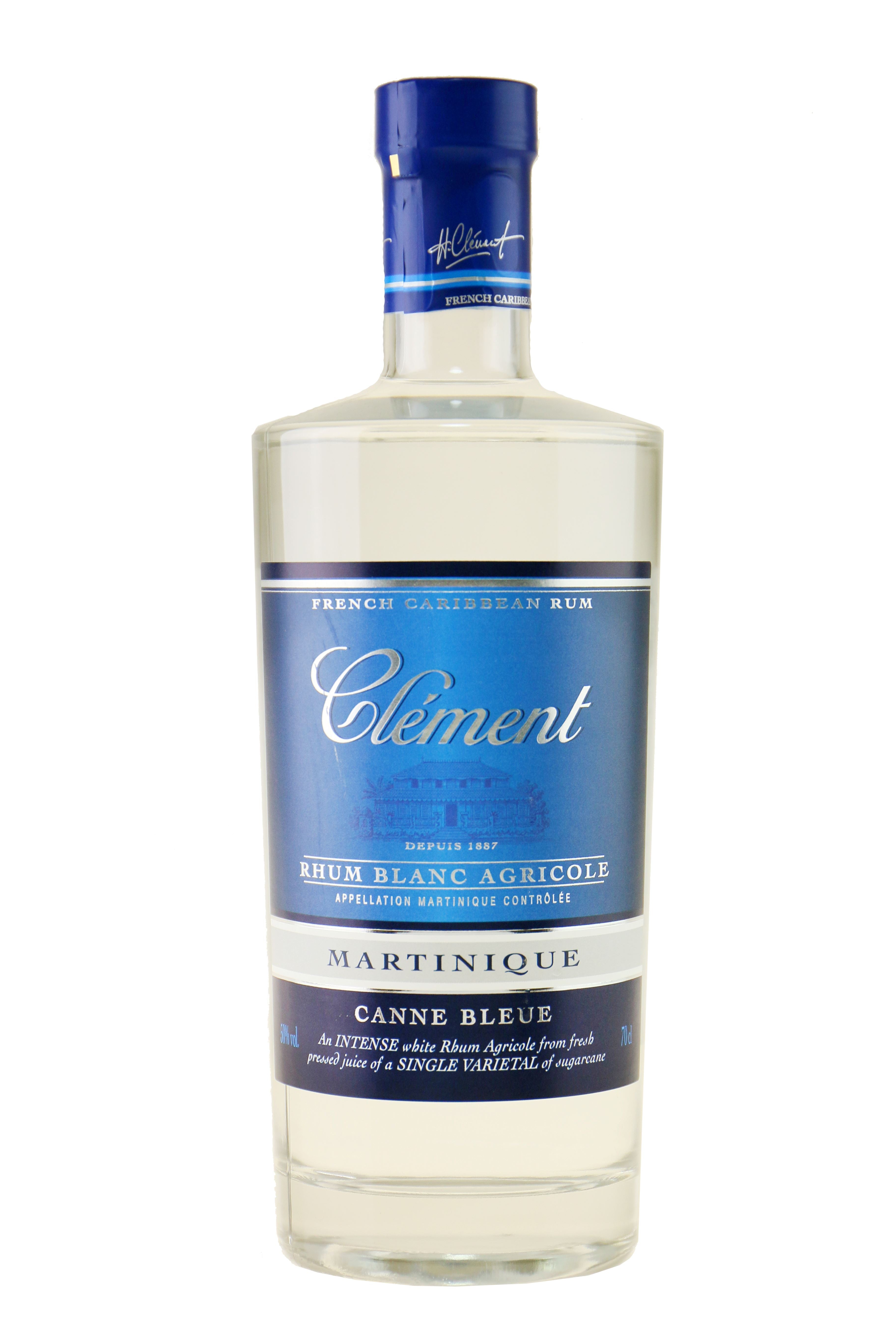 Clement Rhum Blanc Canne Bleue