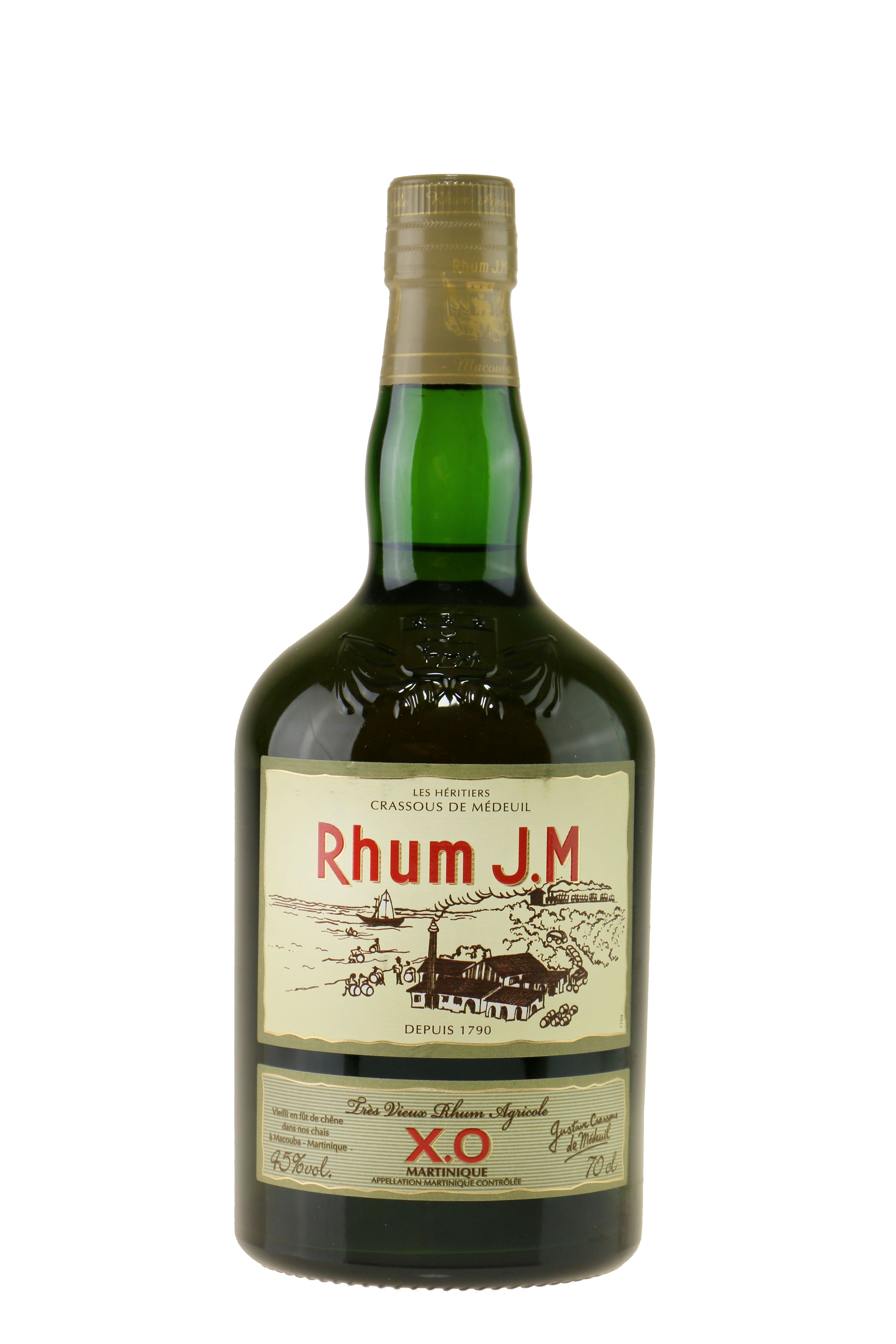 Rhum JM Tres Vieux Rhum Agricole XO