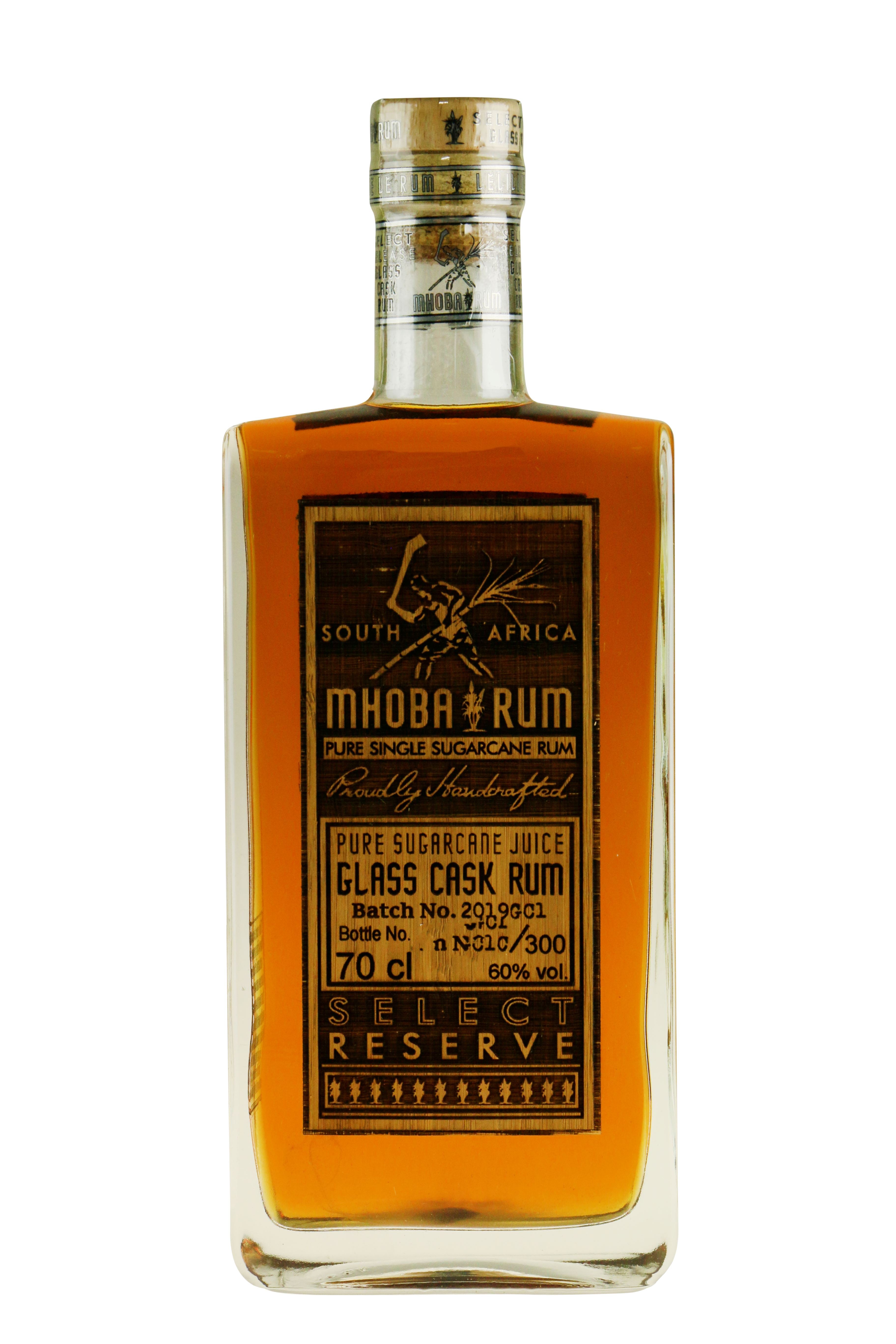 Mhoba Select Reserve Glass Cask