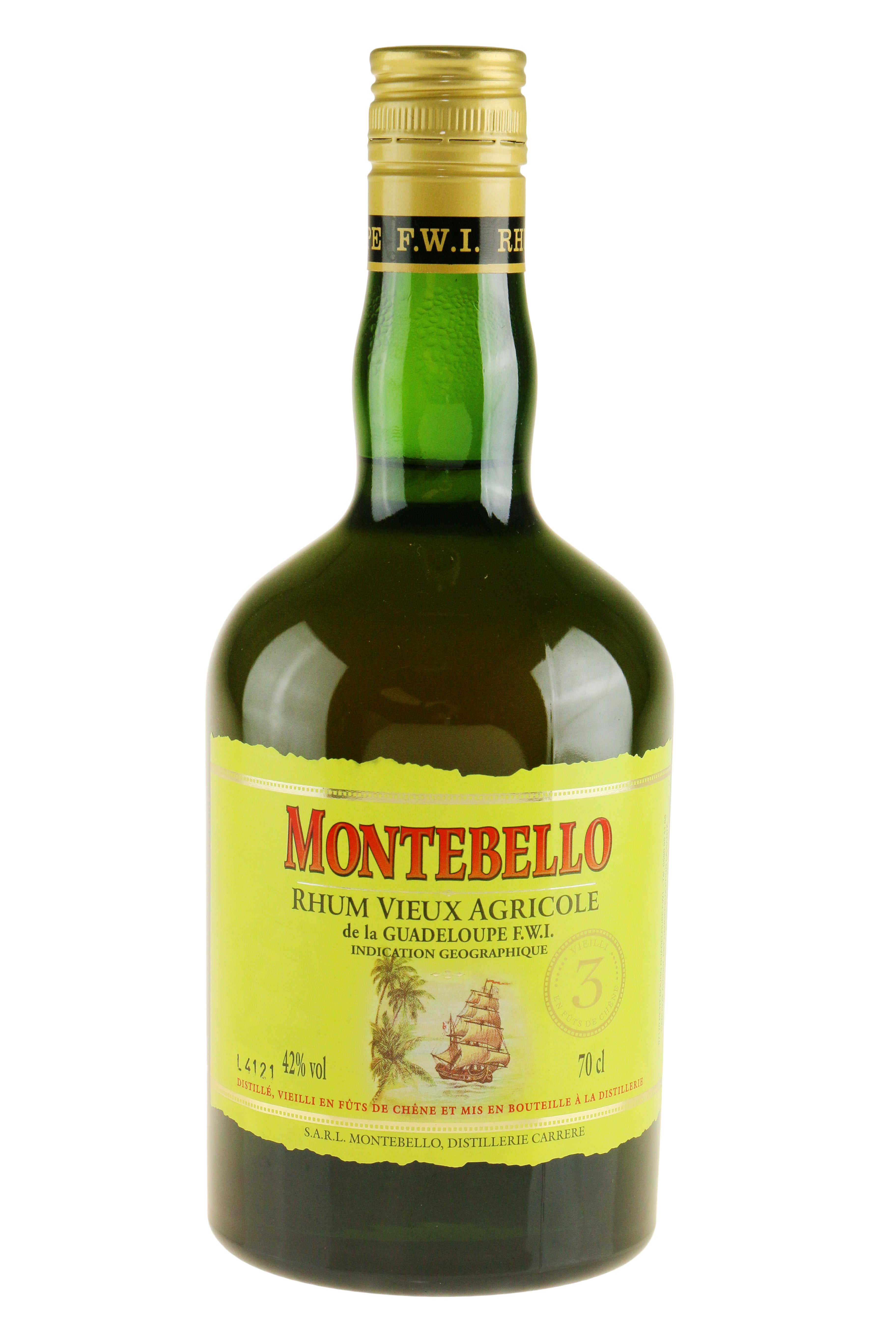 Montebello Rhum Vieux 3 ans