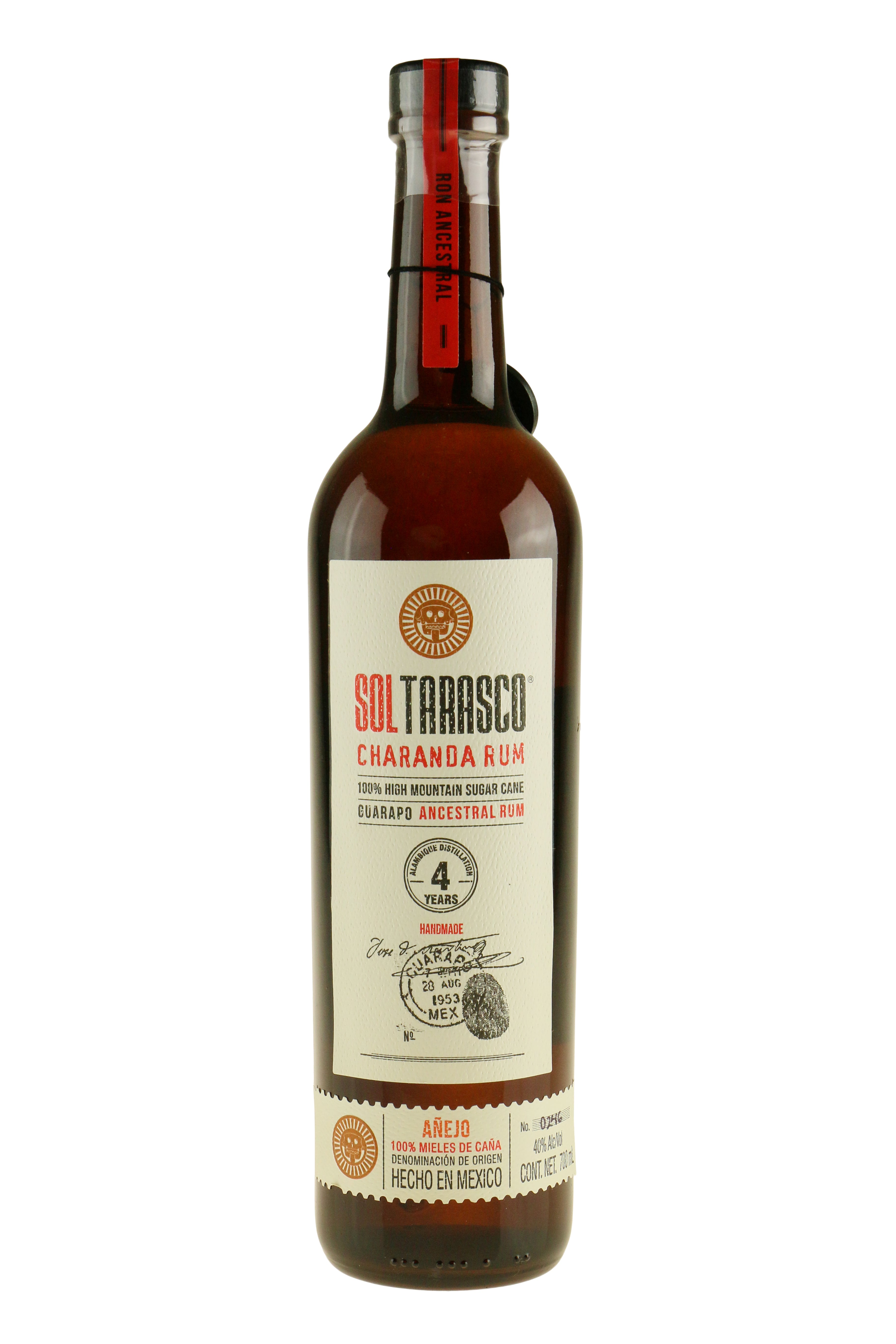 Sol Tarasco Charanda Rum 4 Years