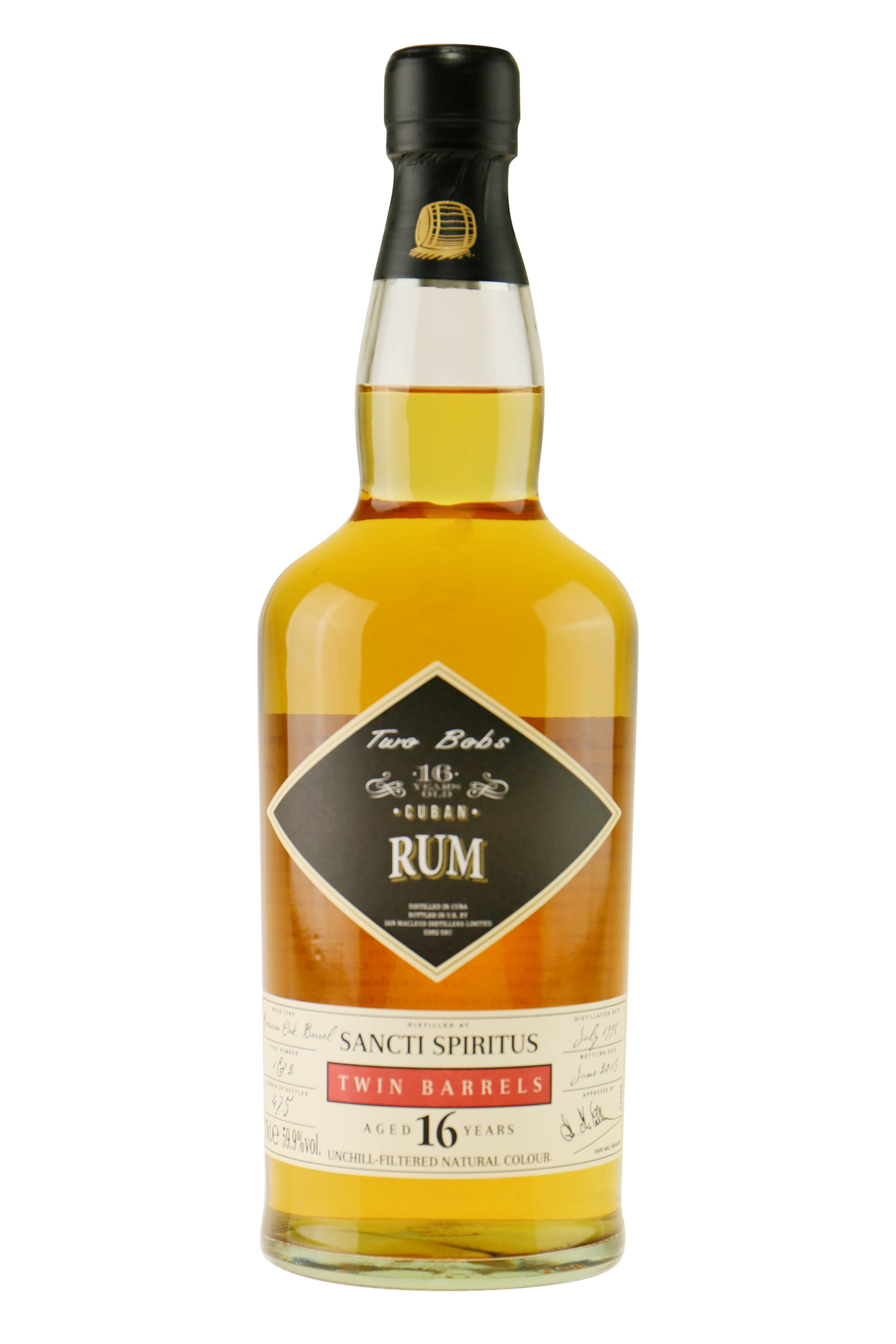 Two Bobs Sancti Spiritus Cuban Rum