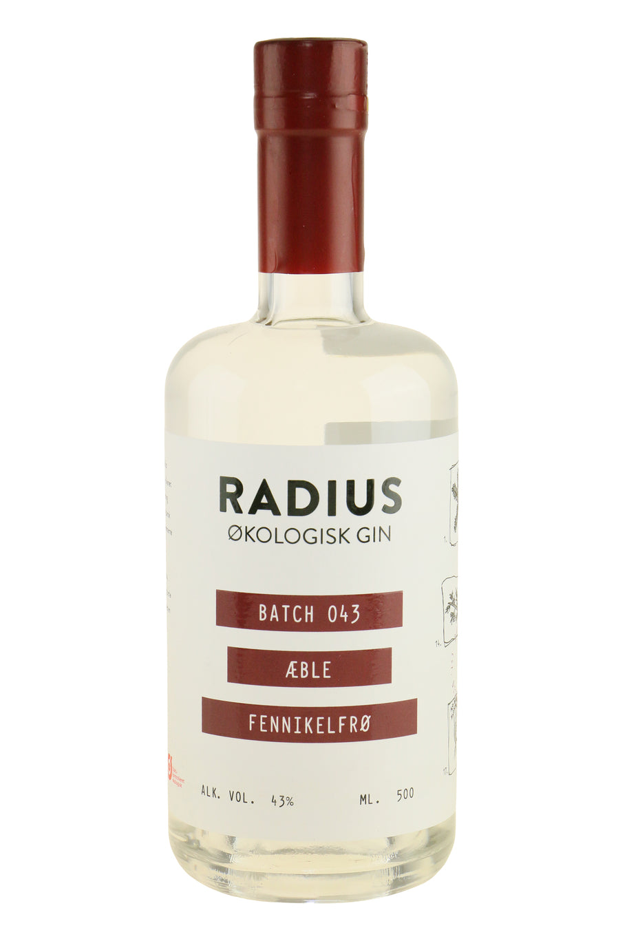 Radius Gin 043 Æble Fennikelfrø ØKO