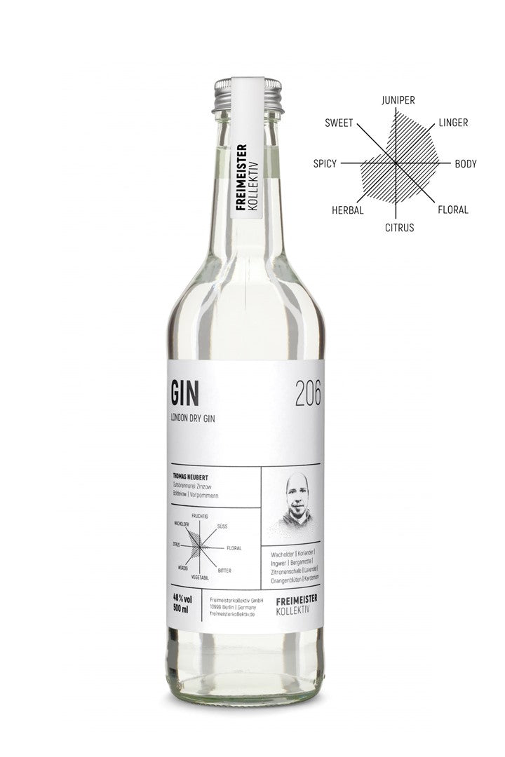 Freimeister London Dry Gin 206