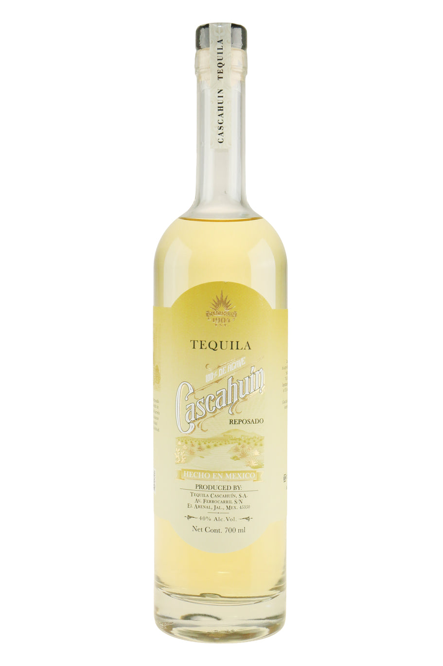Tequila Cascahuin Reposado Lote 243