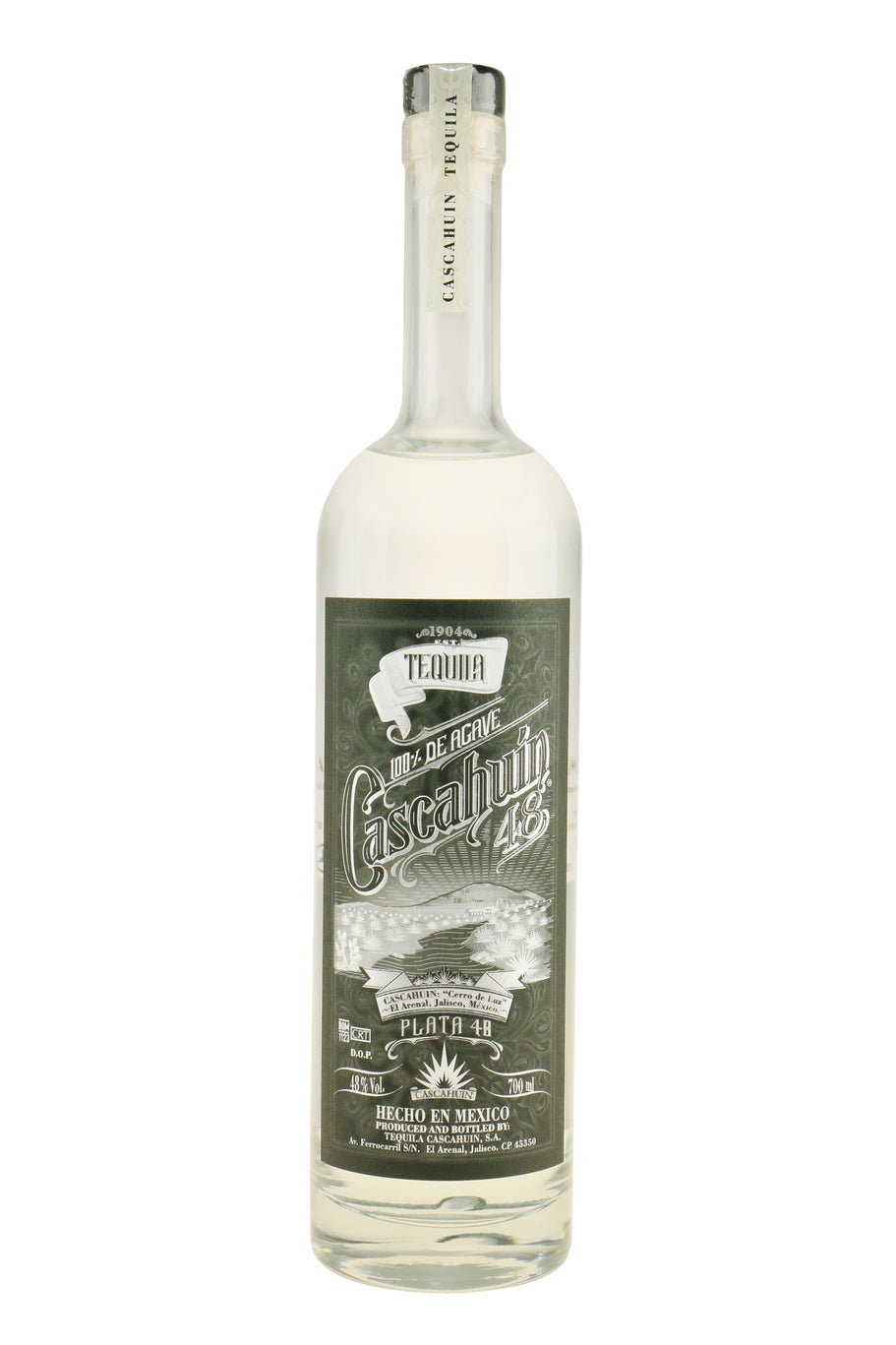 Tequila Cascahuin Plata 48 Lote 239