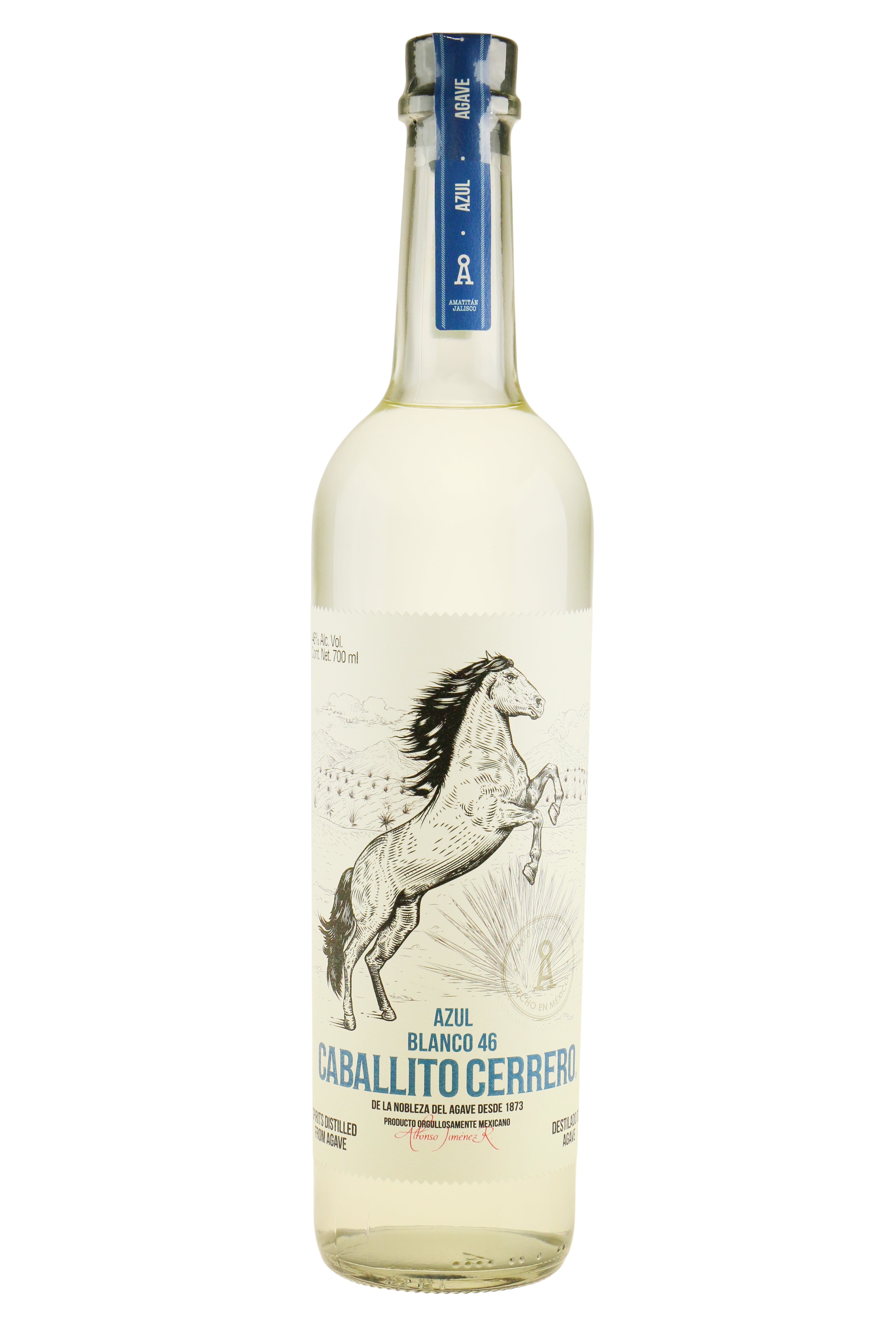 Caballito Cerrero Azul Blanco