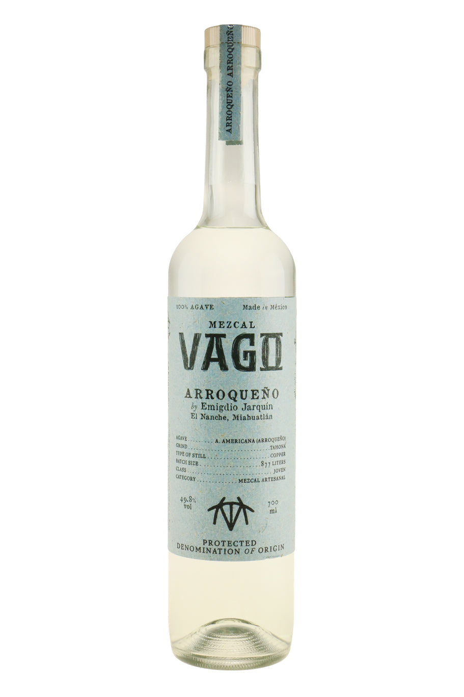 Mezcal Vago Arroqueno Lot E-07-A-21