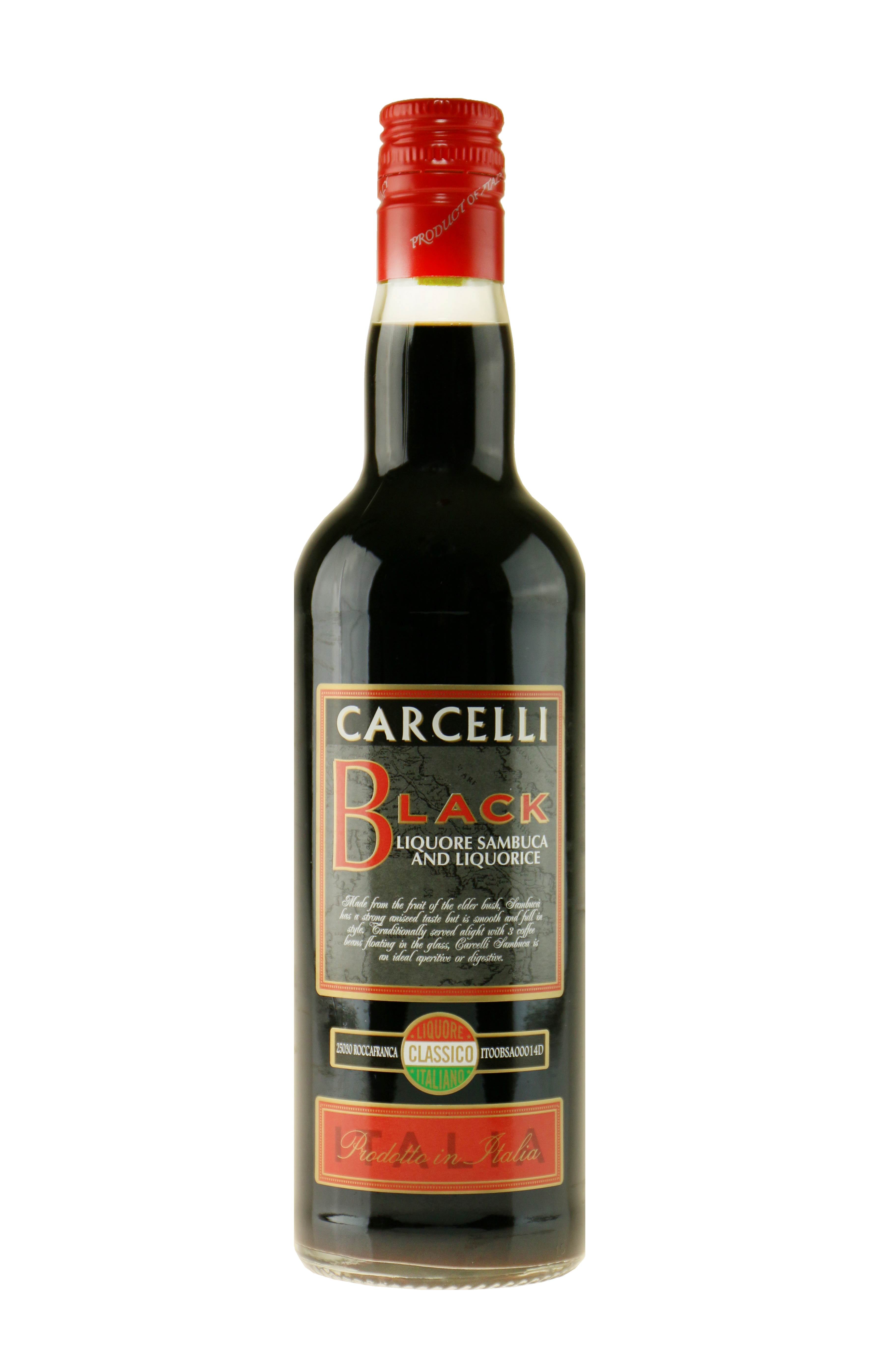 Carcelli Sambuca Black Liqeur