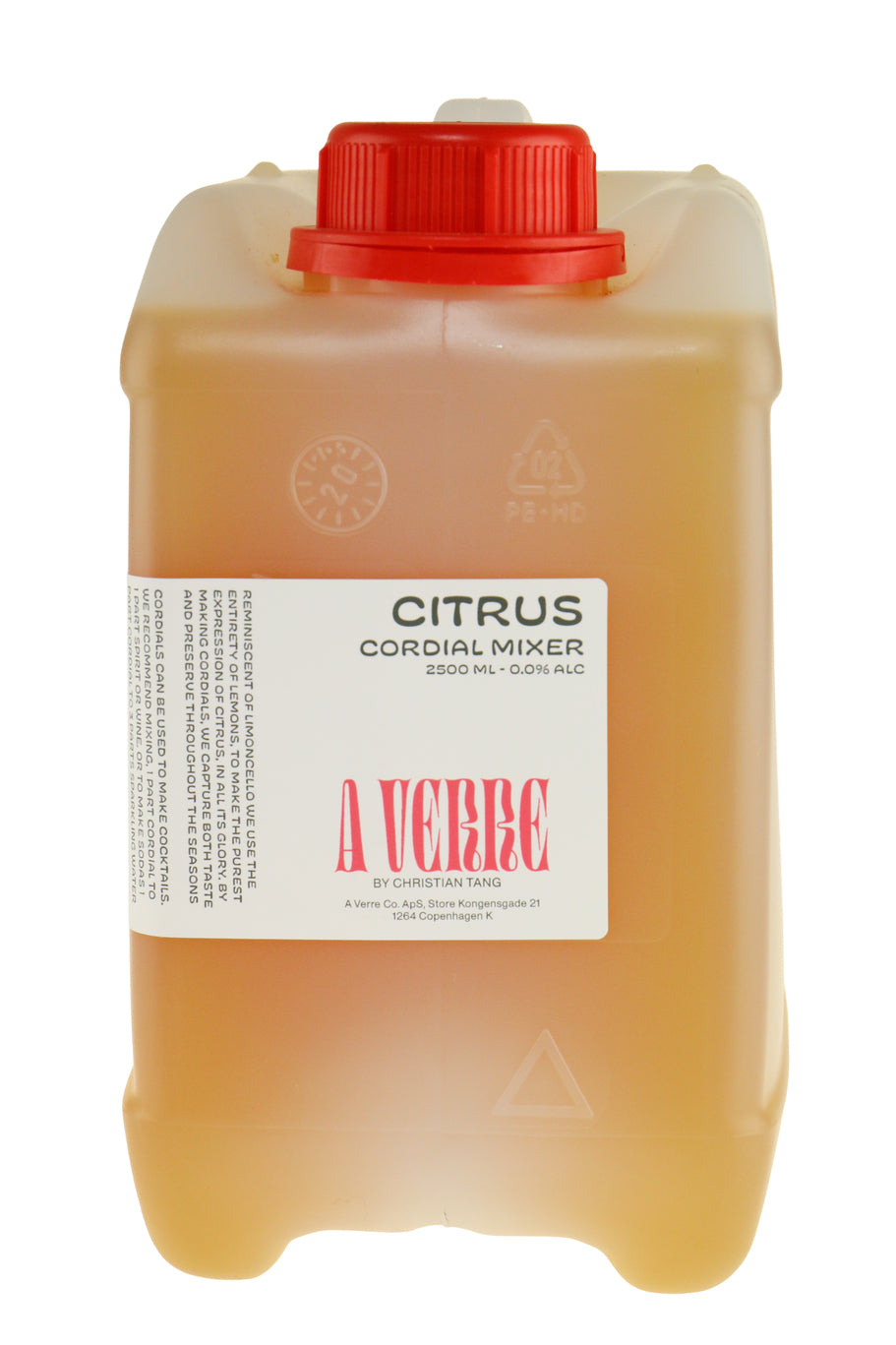 A Verre Cordial Mixer Citrus ØKO Bulk