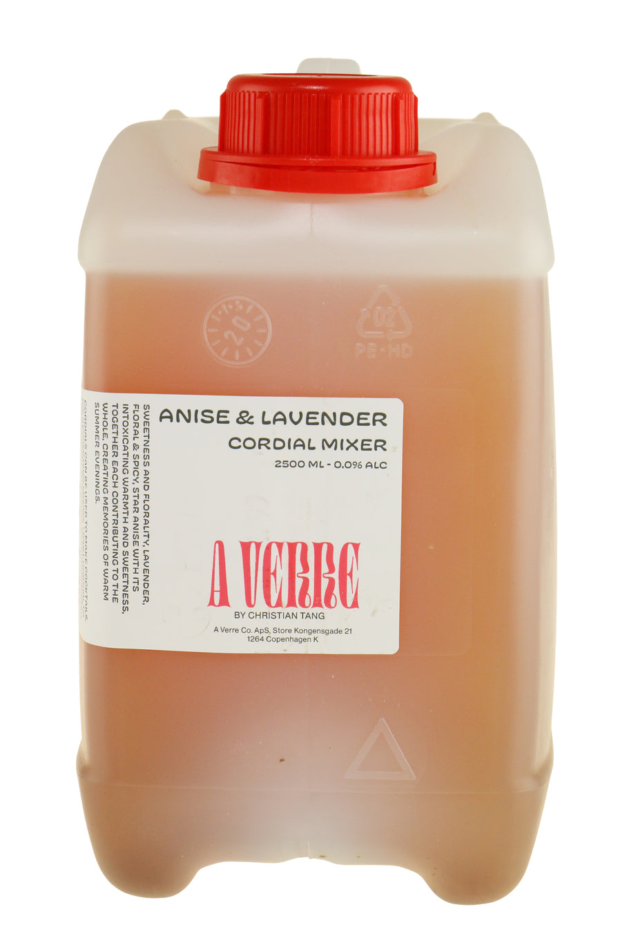 A Verre Cordial Mixer Anise & Lavender ØKO Bulk