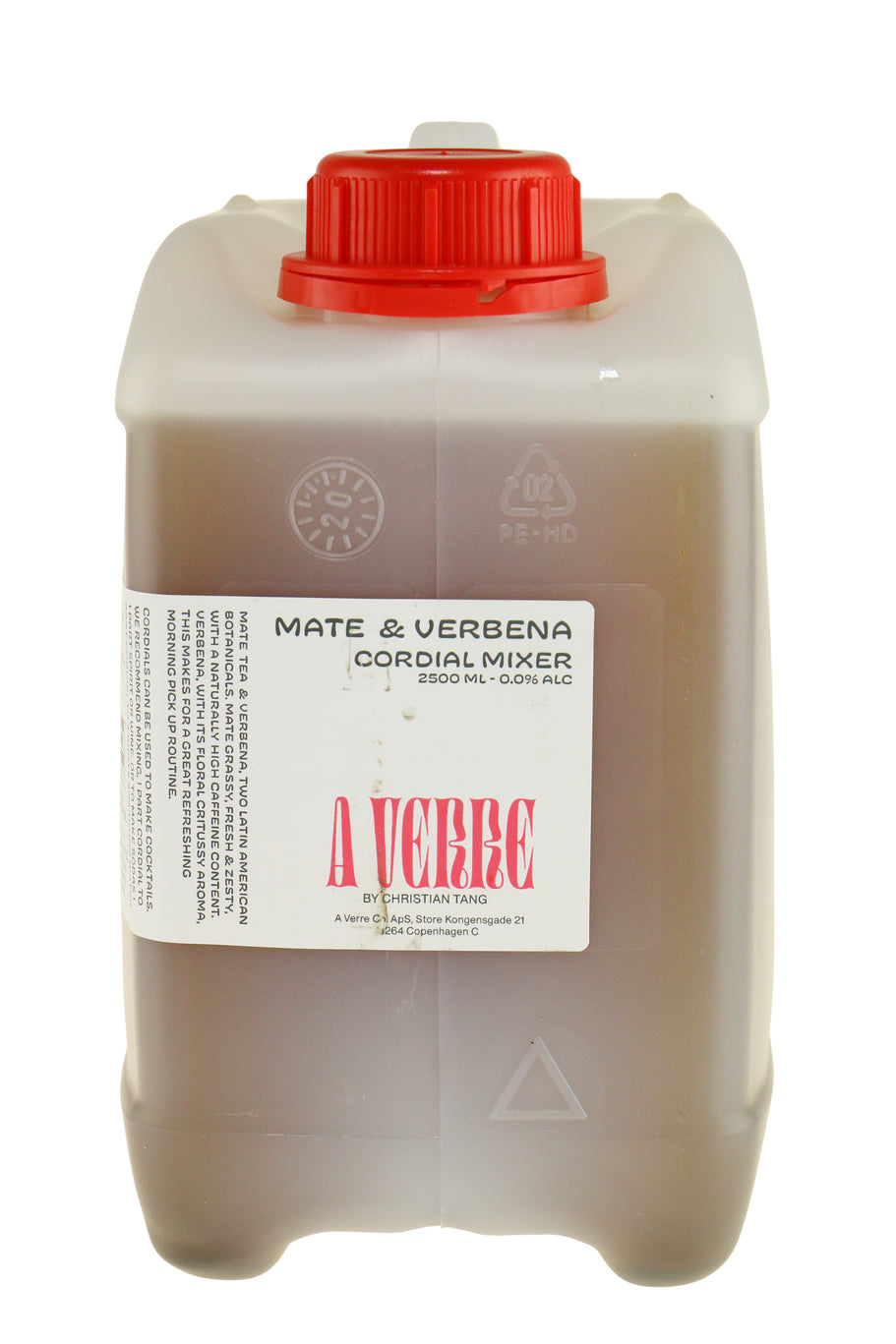 A Verre Cordial Mixer Mate & Verbena ØKO Bulk