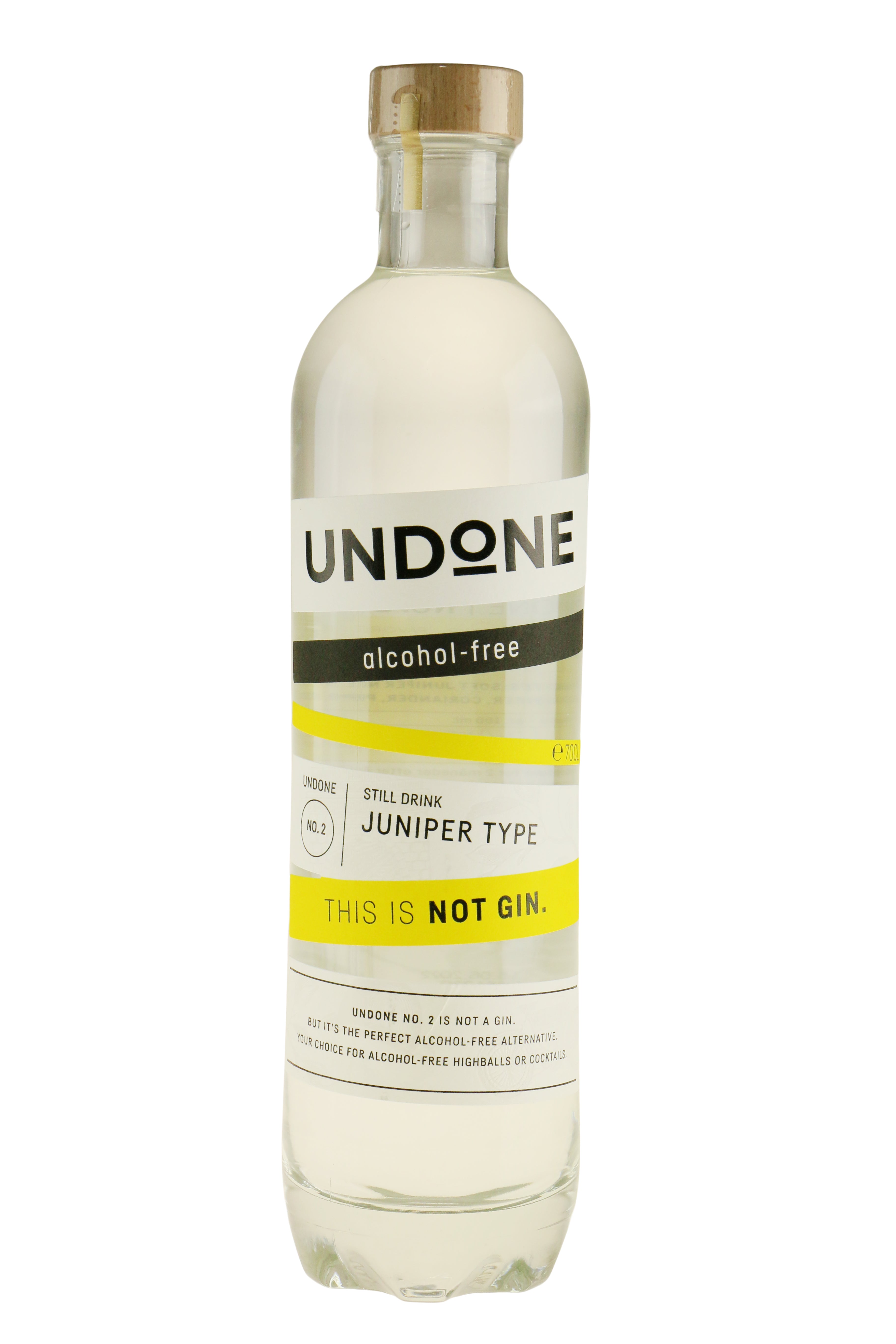 Undone No 2 London Dry Juniper Not Gin Alkoholfri