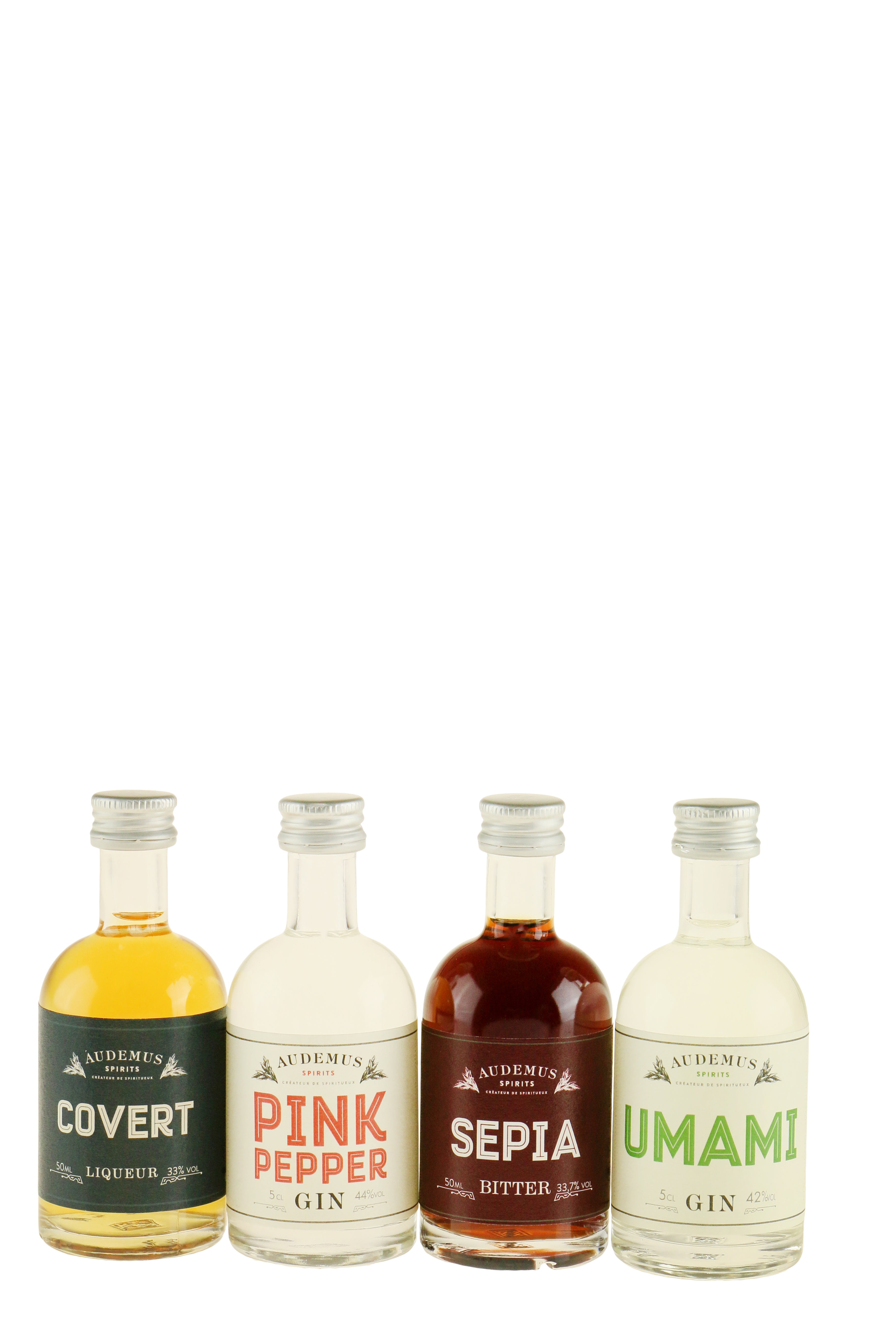 Audemus Spirits Collection Pack 4x5CL
